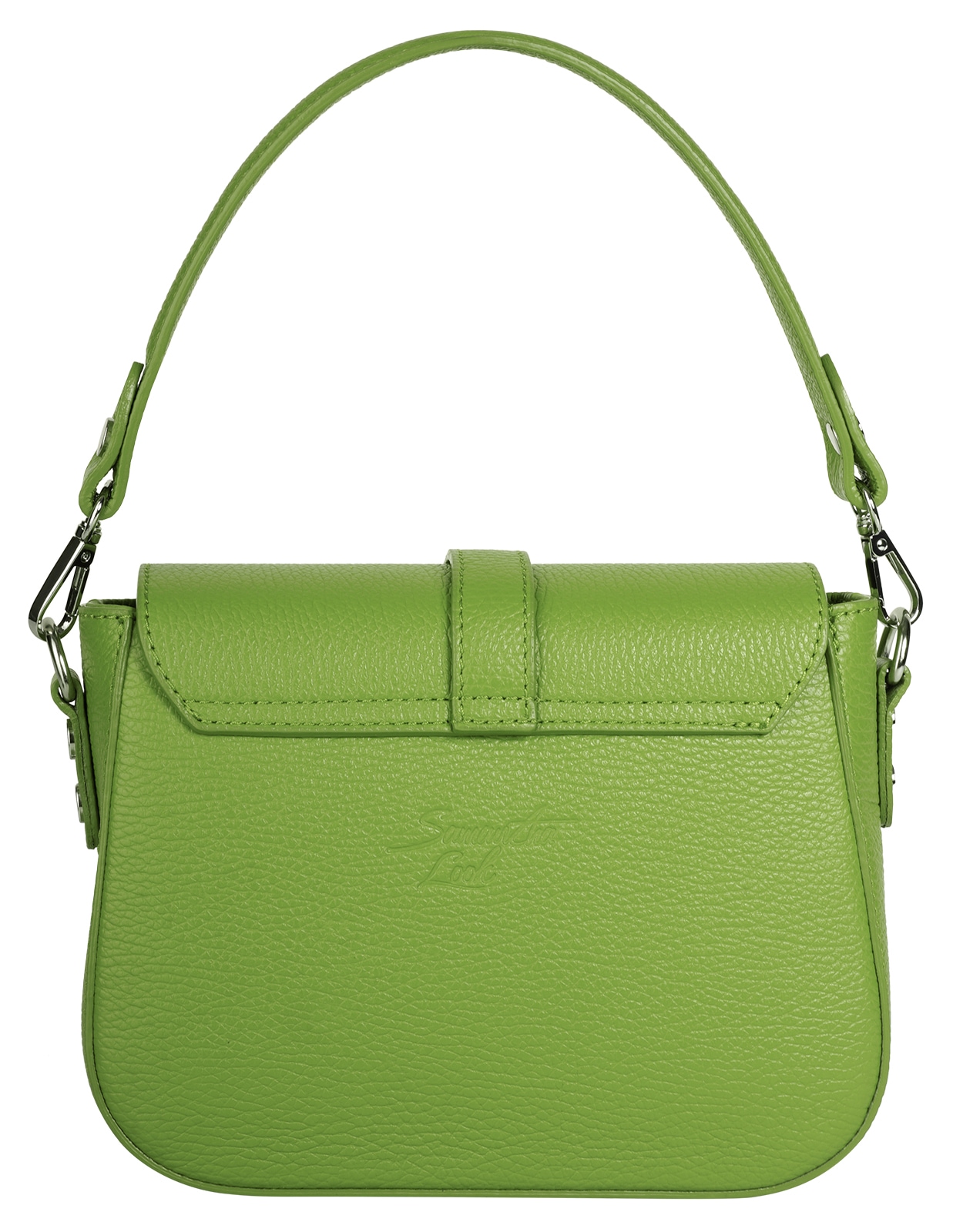 Samantha Look Umhängetasche echt Leder, Made in Italy