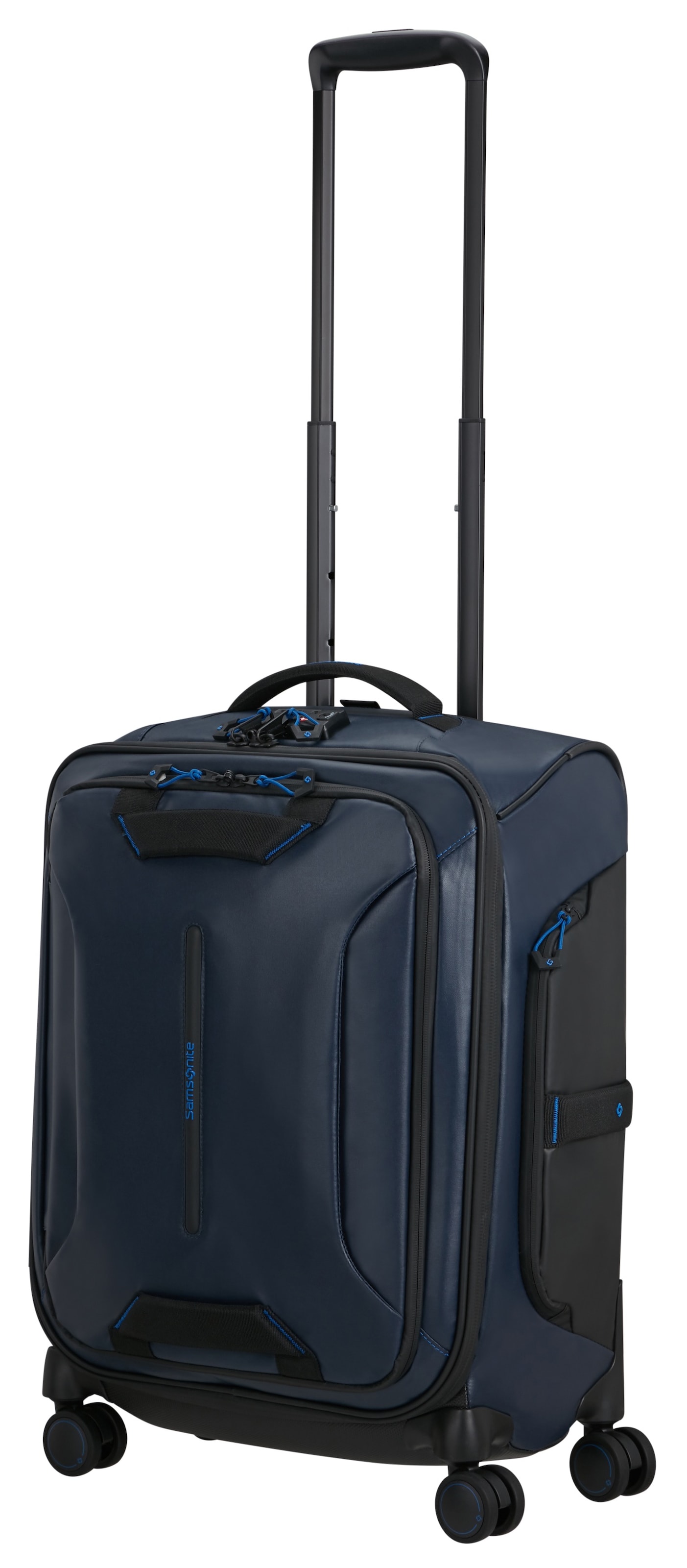 Samsonite Weichgepäck-Trolley »ECODIVER, verschiedene Grössen und Farben« 50 l 4 Rollen mit Reissverschluss-Deckelfach und Fronttasche