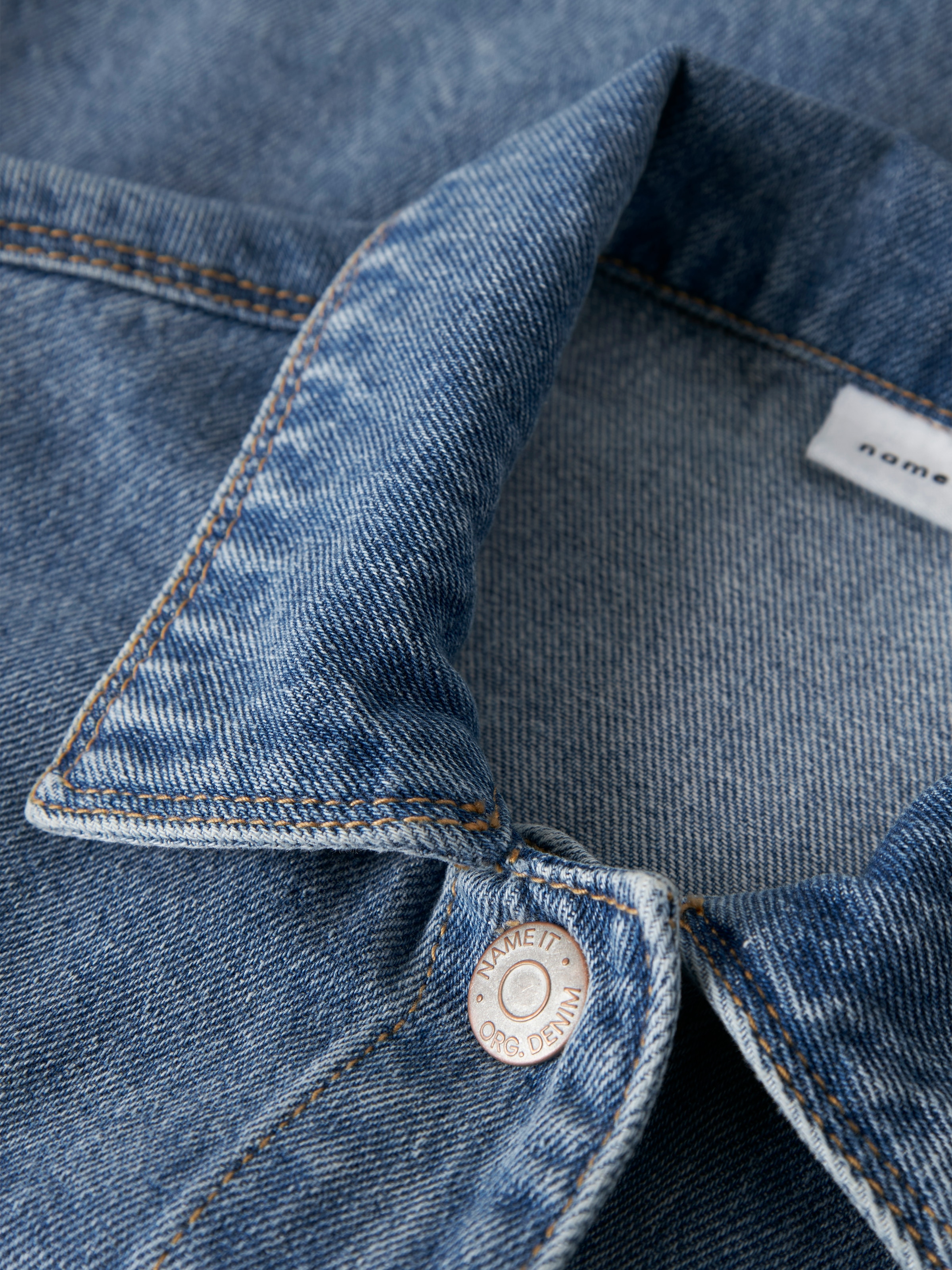 Name It Veste en jean »NKFMILA DNM JACKET 8510-ZA NOOS« ohne Kapuze in leicht verkürzter, klassischer Form