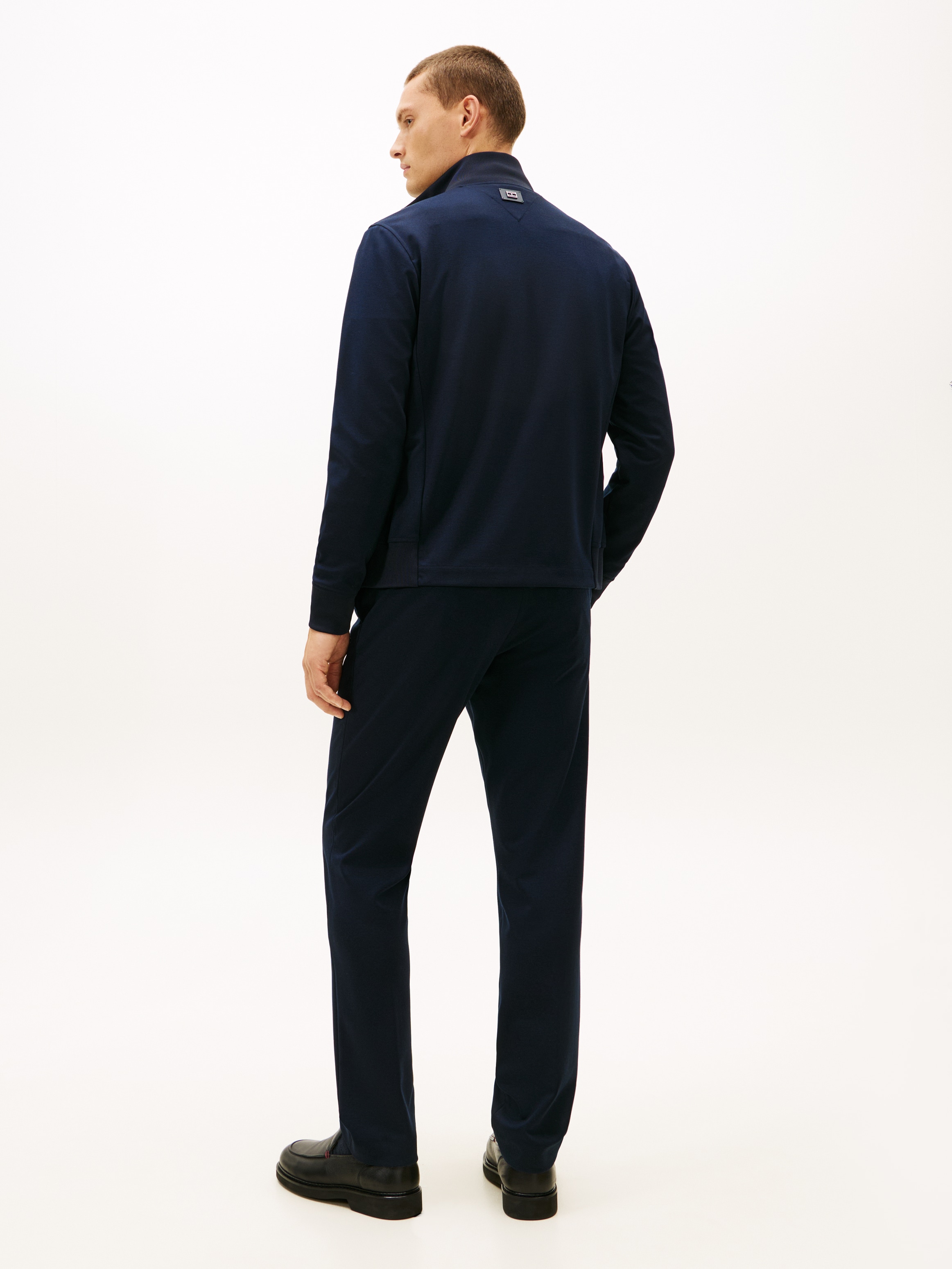 Tommy Hilfiger Veste en tricot »PERFORMANCE PUNTO MILANO« normale Passform, 2-Wege-Reissverschluss