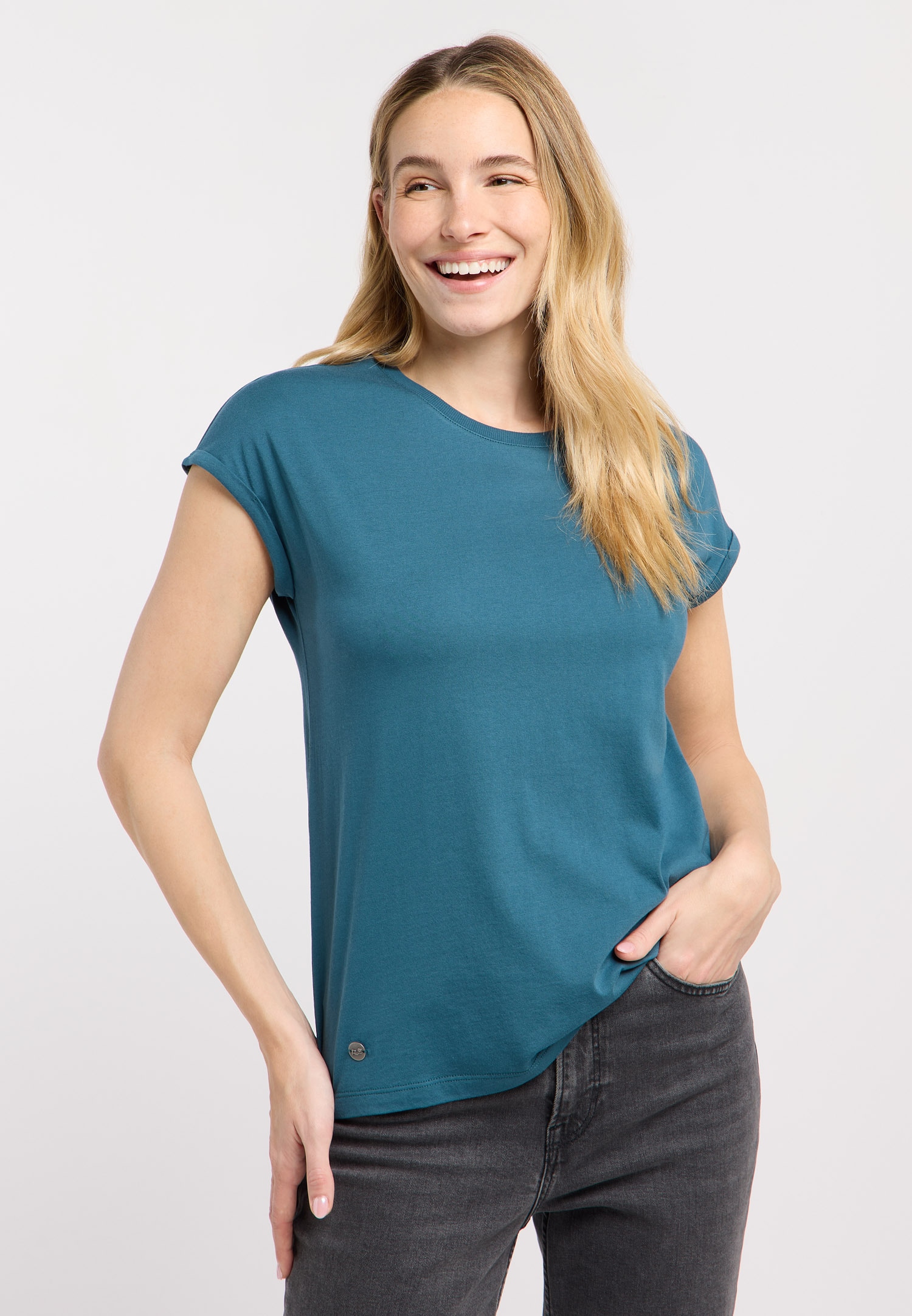 Ragwear Kurzarmshirt »DIONA« Bestseller aus fliessender Baumwoll-Modal-Mischung