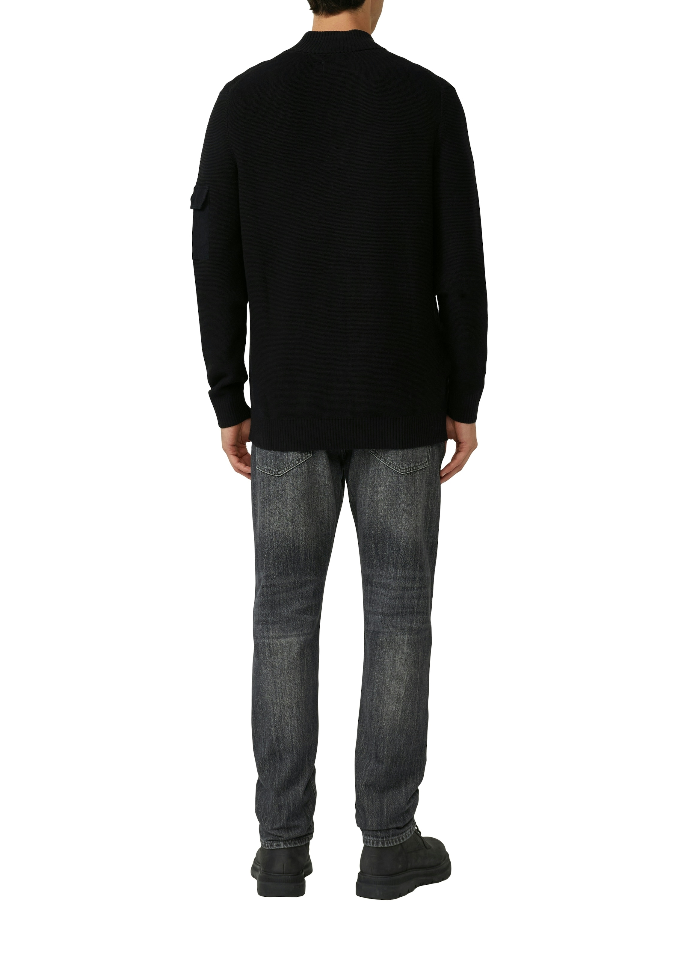 s.Oliver Pull en tricot avec broderie logo