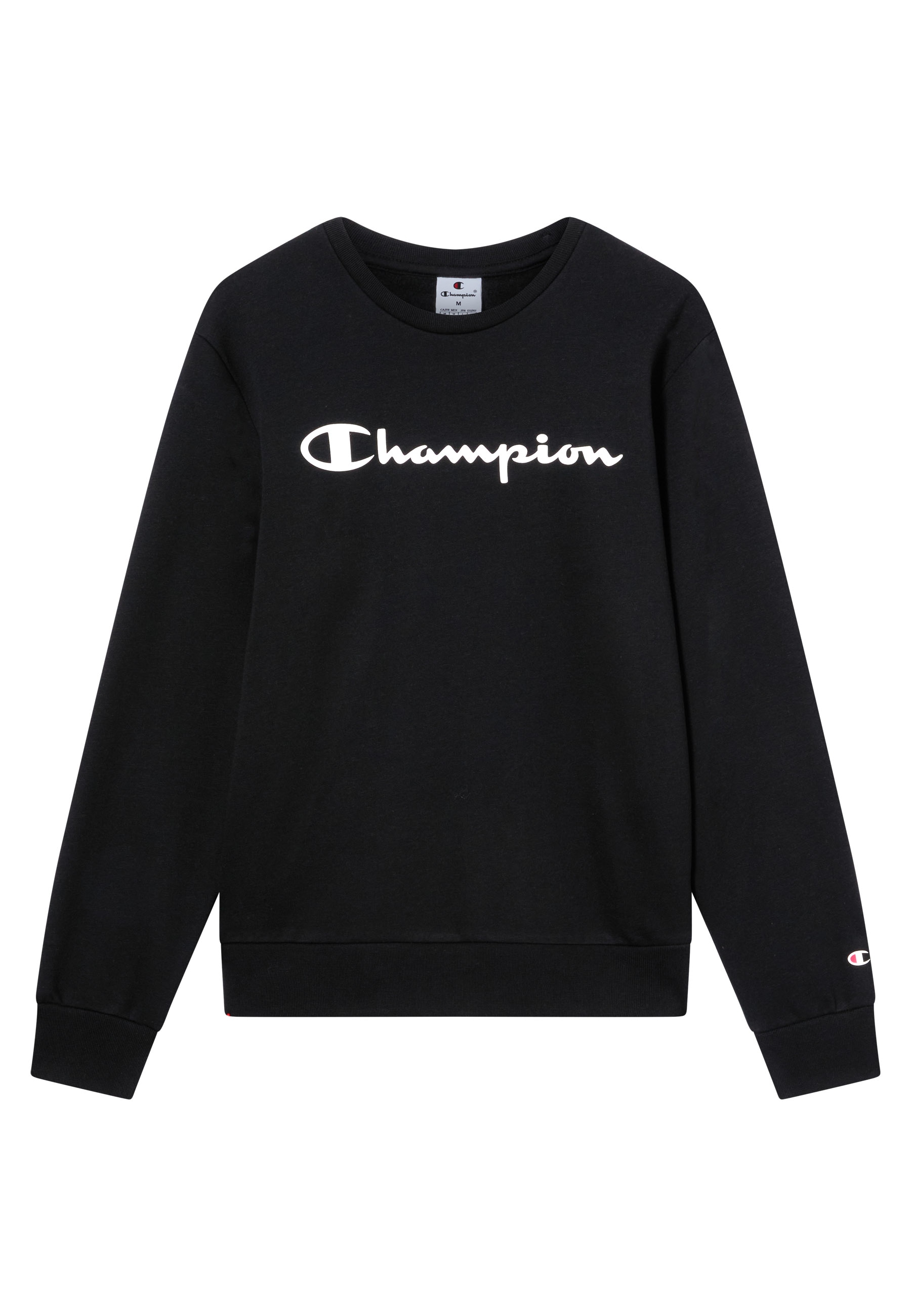 Champion Sweat à capuche »BASICS Fleece Crewneck Sweatshirt Large Logo«, 1 cuis
