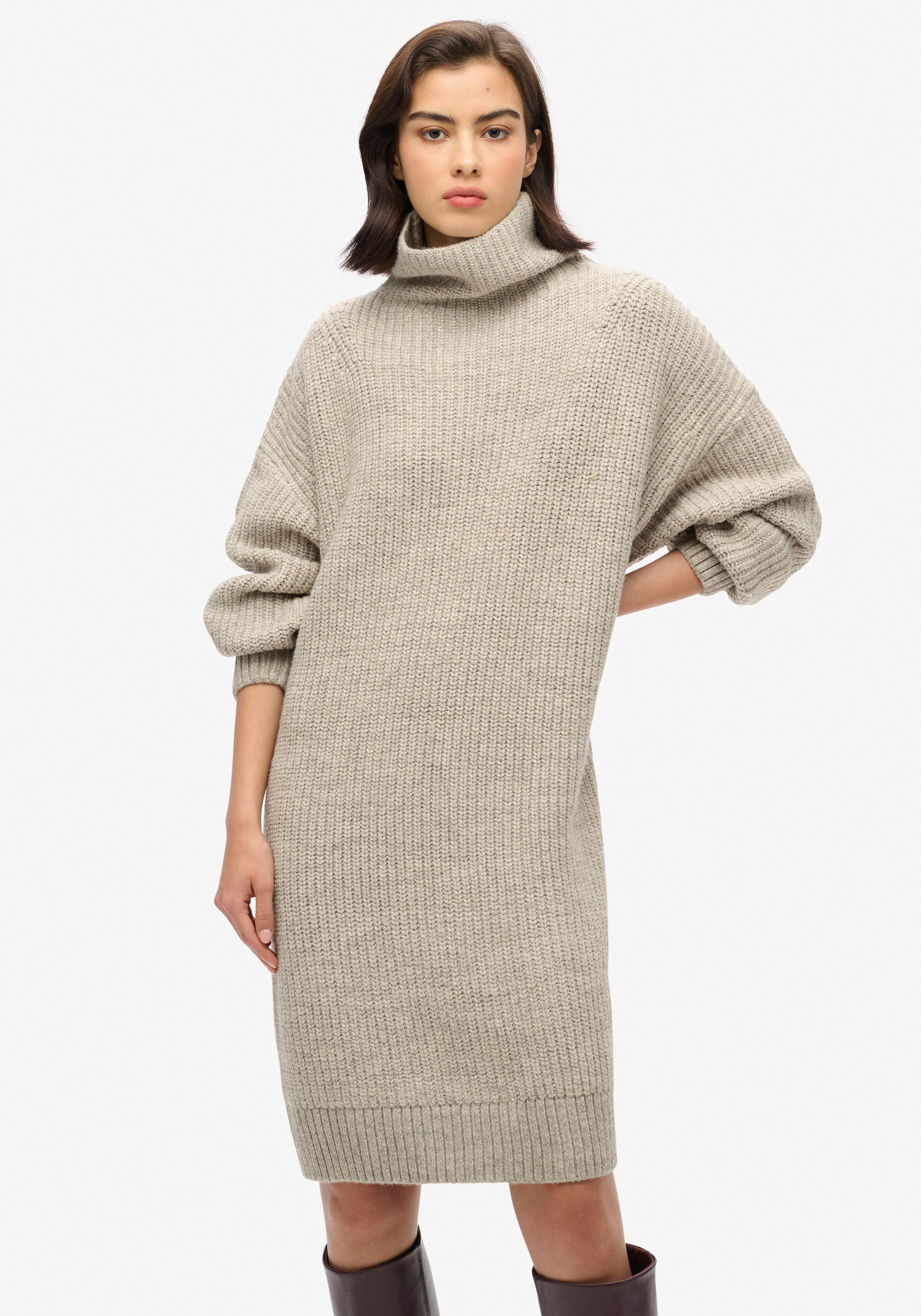 Jerseykleid »CHUNKY RIB KNIT JUMPER DRESS«