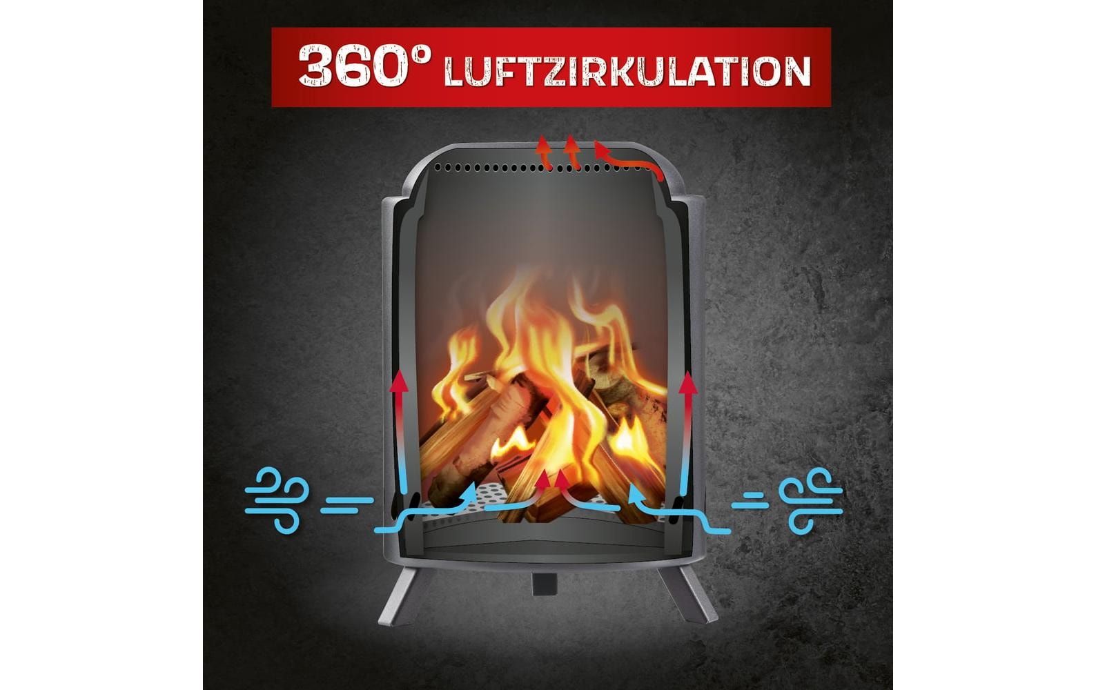 LANDMANN Panier à feu »raucharm – Ø 18 cm«