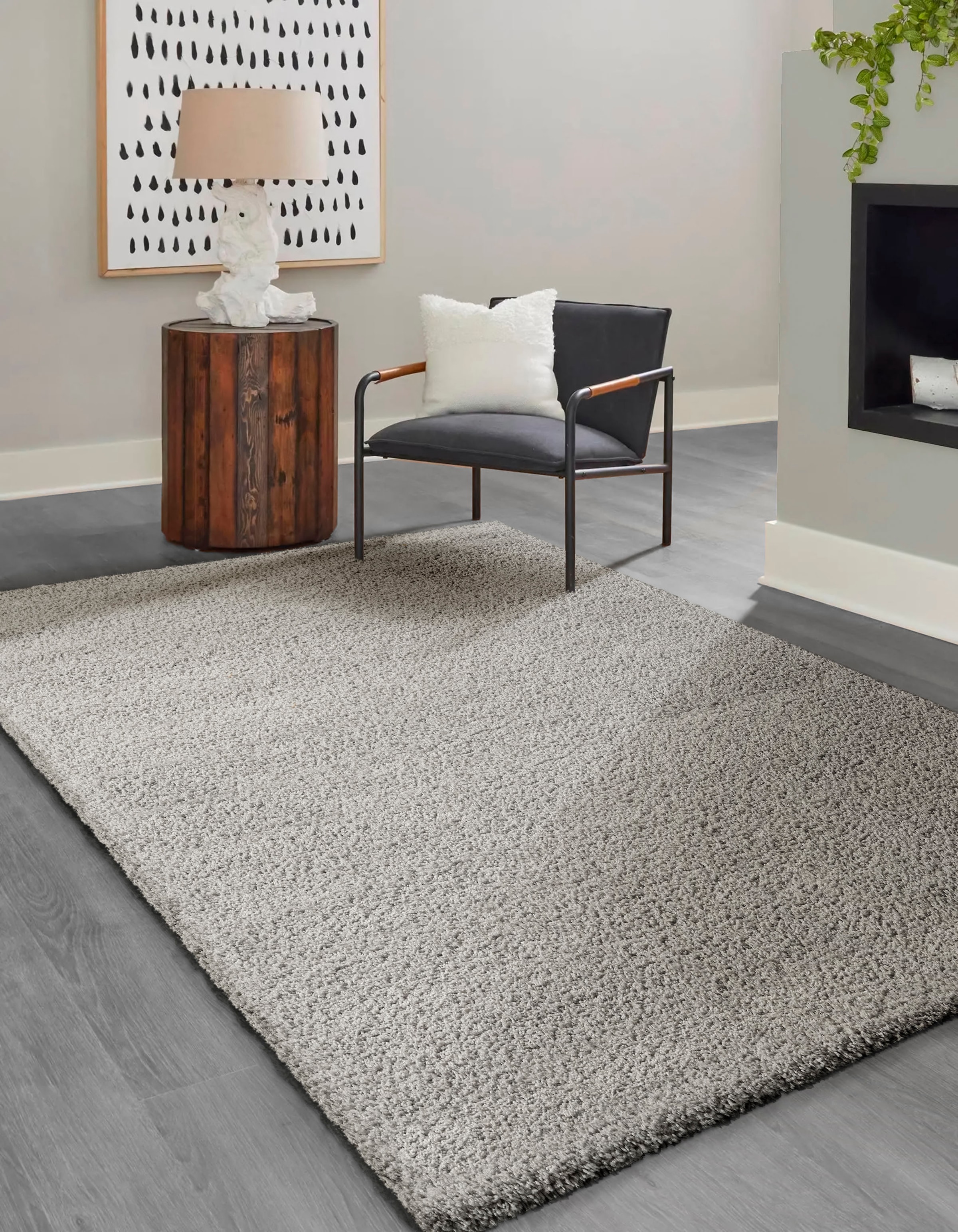 merinos Hochflor-Teppich »Loja Shaggy 80320«, rechteckig, 35 mm Höhe, weicher Shaggy Langflorteppich, Wohnzimmer