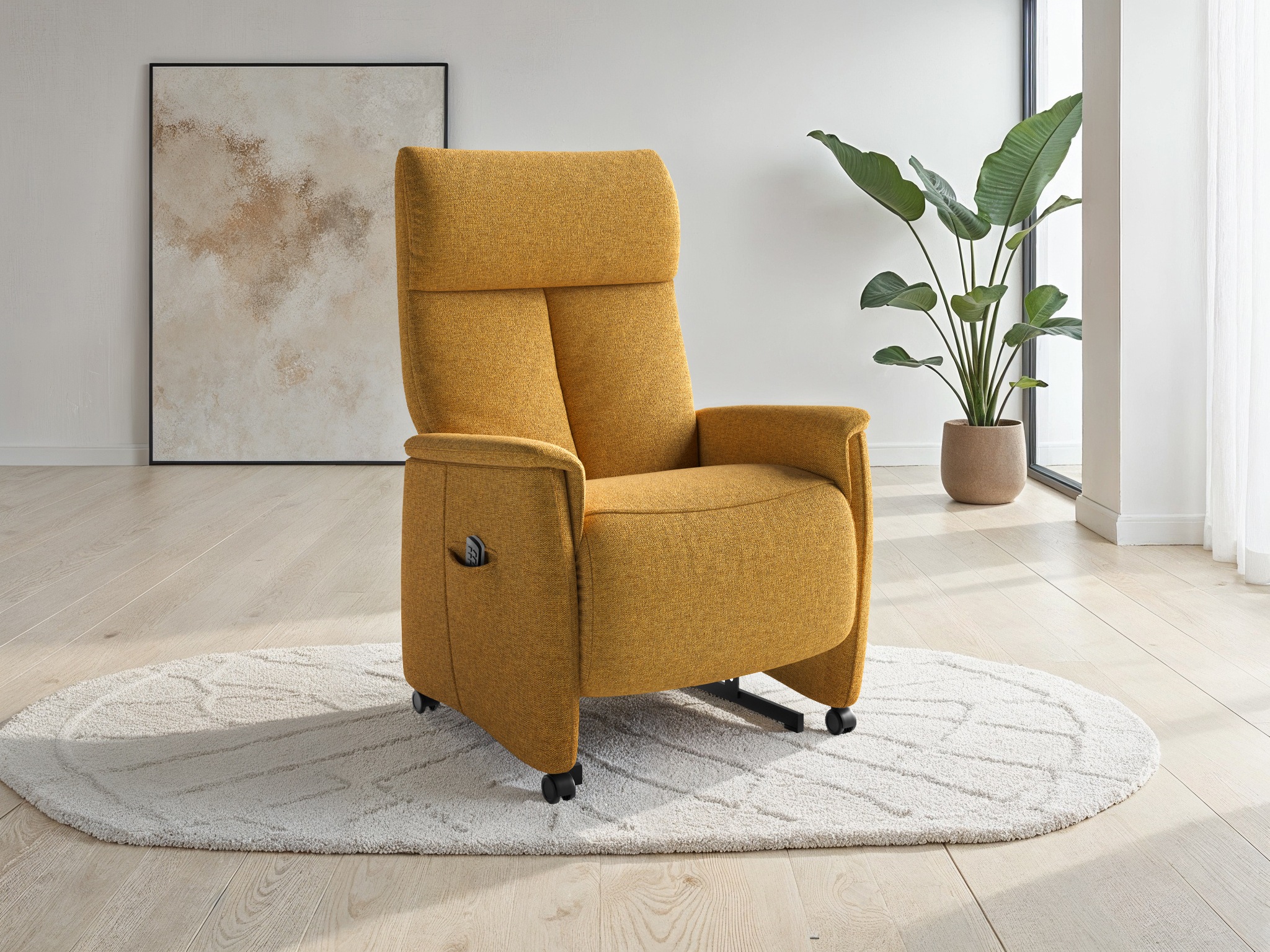 sit&more TV-Sessel "Cremona Comfort Plus" bis 200 Kg belastbar, mit Herz-Waage Funktion