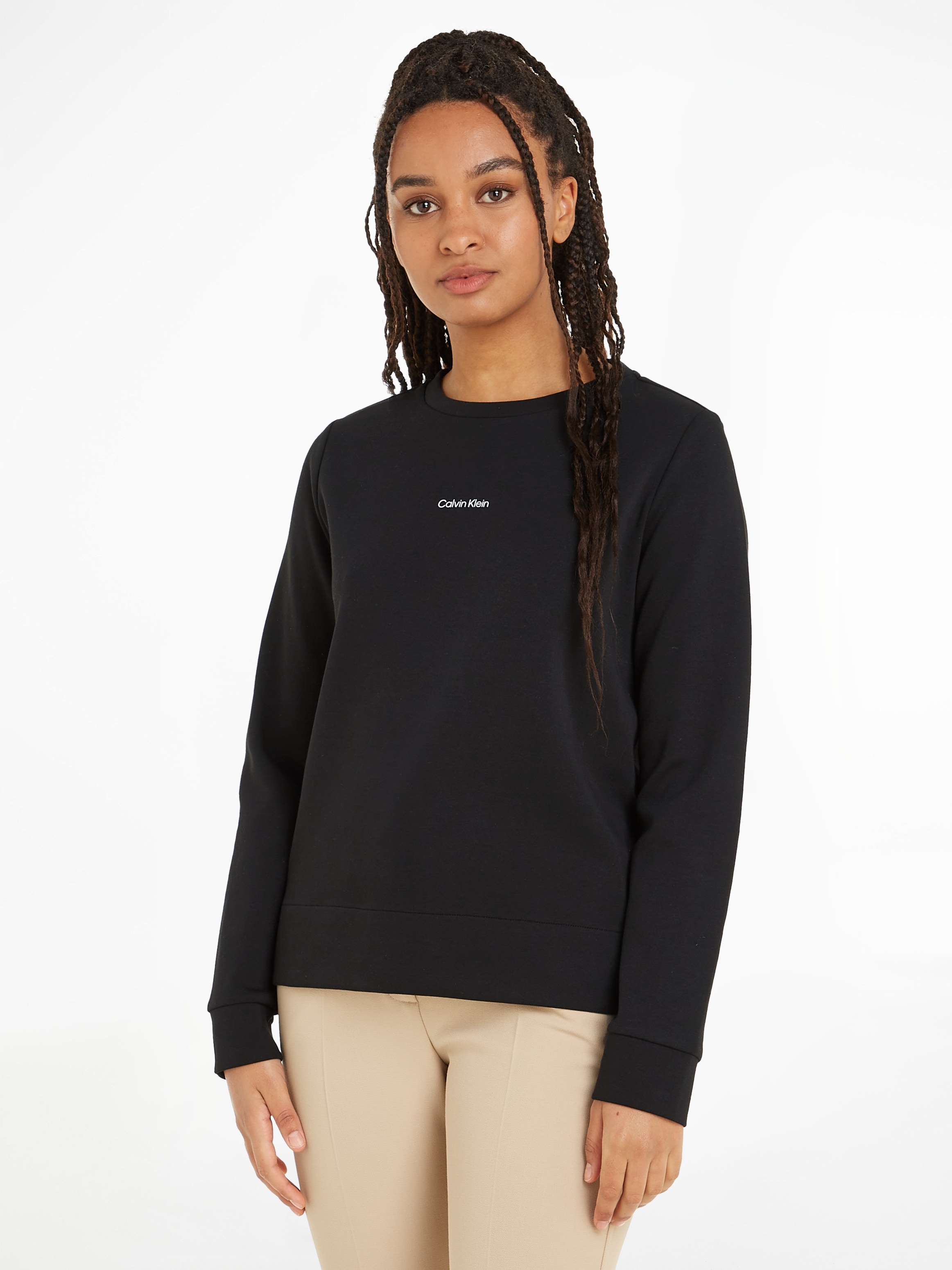 Calvin Klein Sweatshirt »MICRO LOGO ESS SWEATSHIRT«, mit Rundhalsausschnitt-Calvin Klein 1