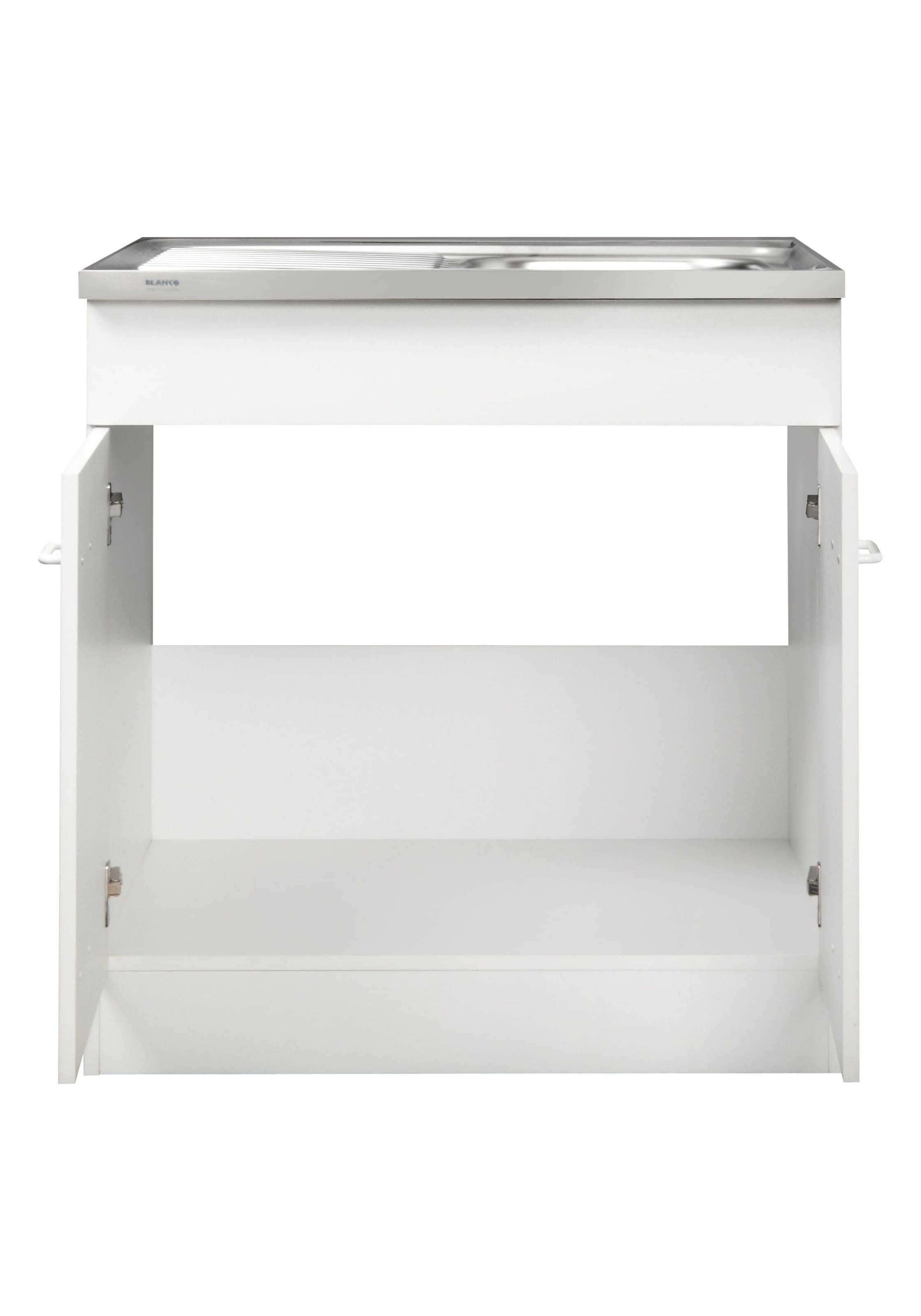 KOCHSTATION Spülenschrank »KS-Elster« Breite 80 cm