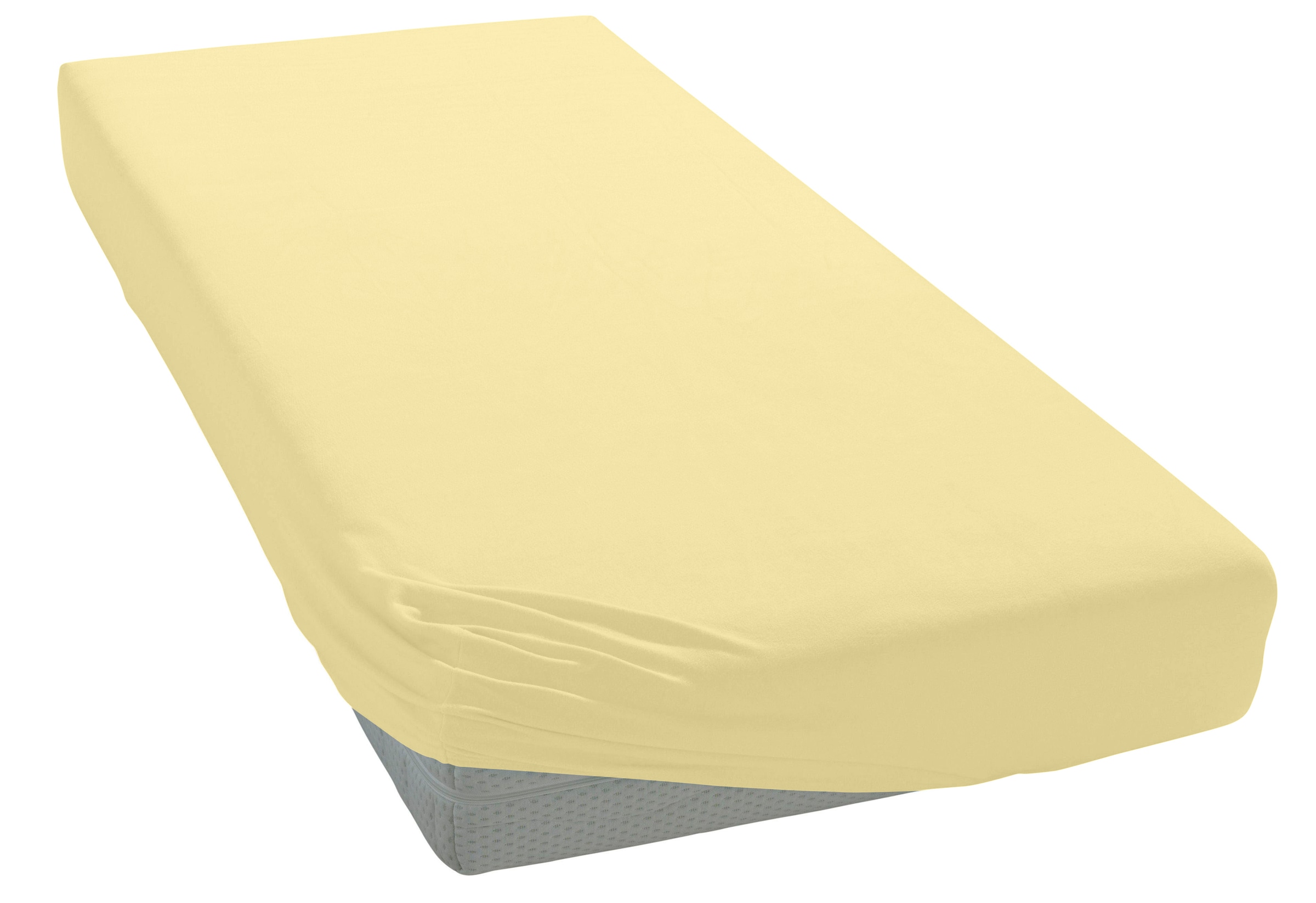 GOODproduct Spannbettlaken »PHYSALIS Comfort 100% Baumwolle, 150 g/m²« Bettlaken bis 20 cm Matratzenhöhe, weich, bügelfrei, optimaler Sitz