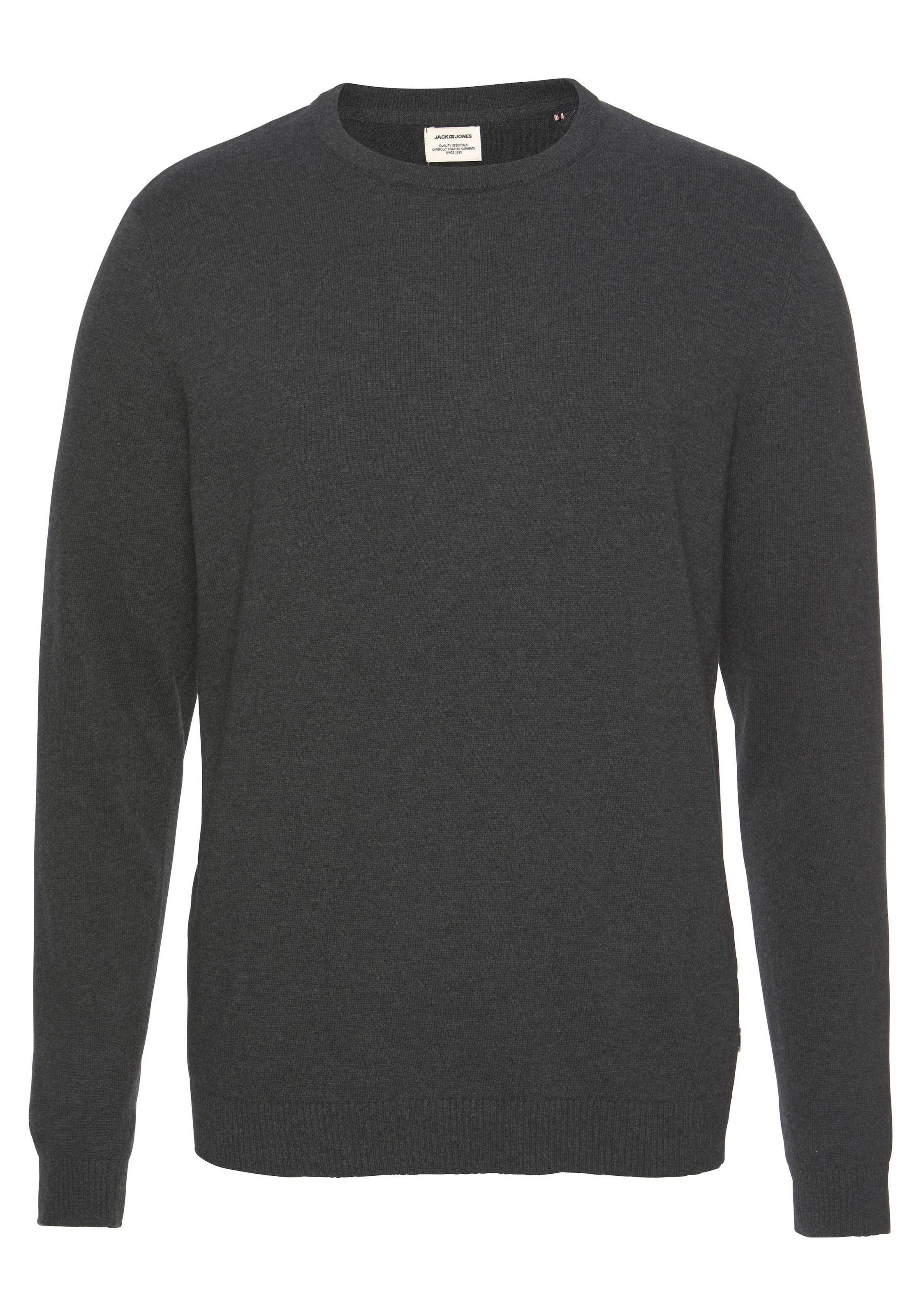 Jack & Jones Rundhalspullover »BASIC KNIT CREW NECK«