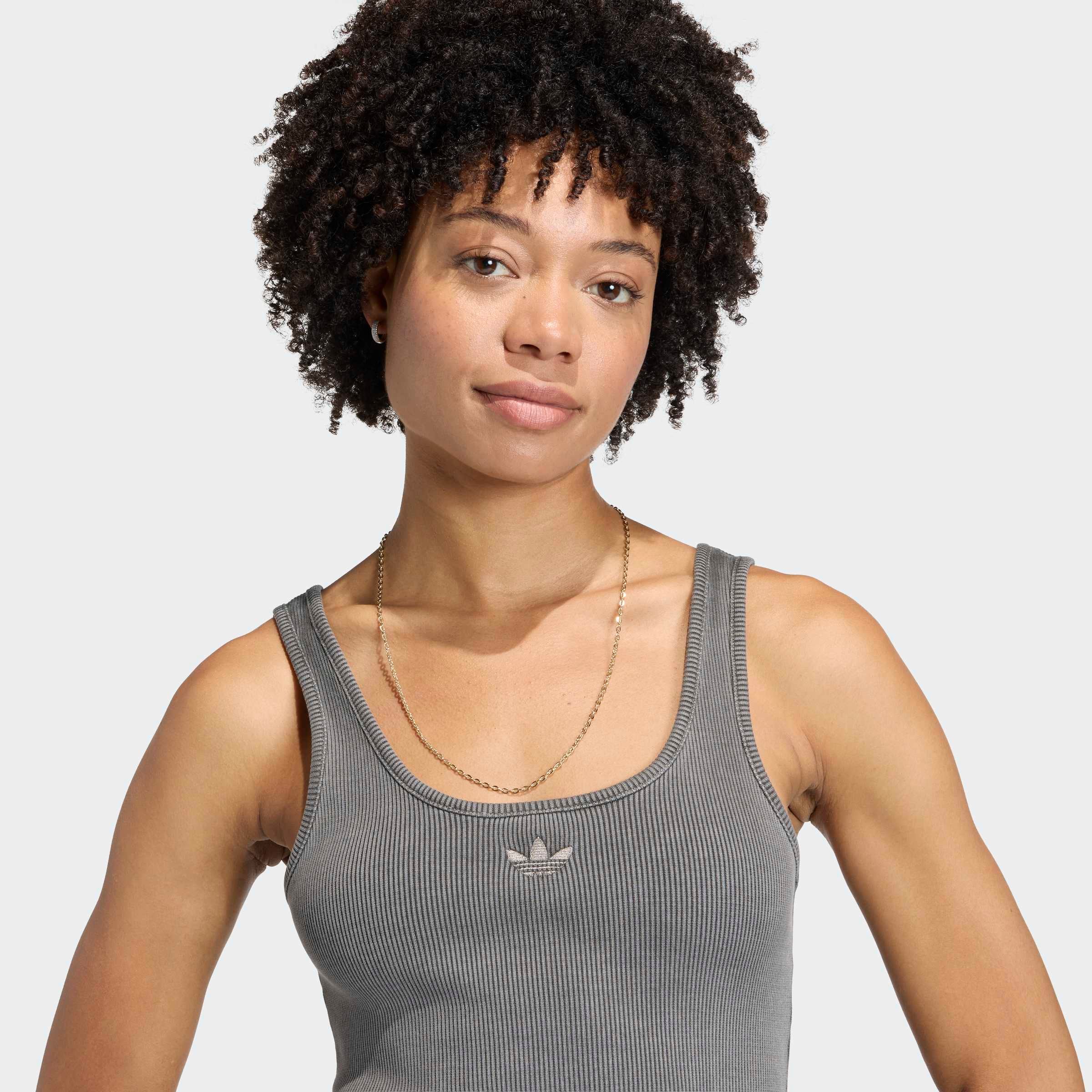 adidas Originals Robe t-shirt »ESSENTIALS RIB TANK WASHED«
