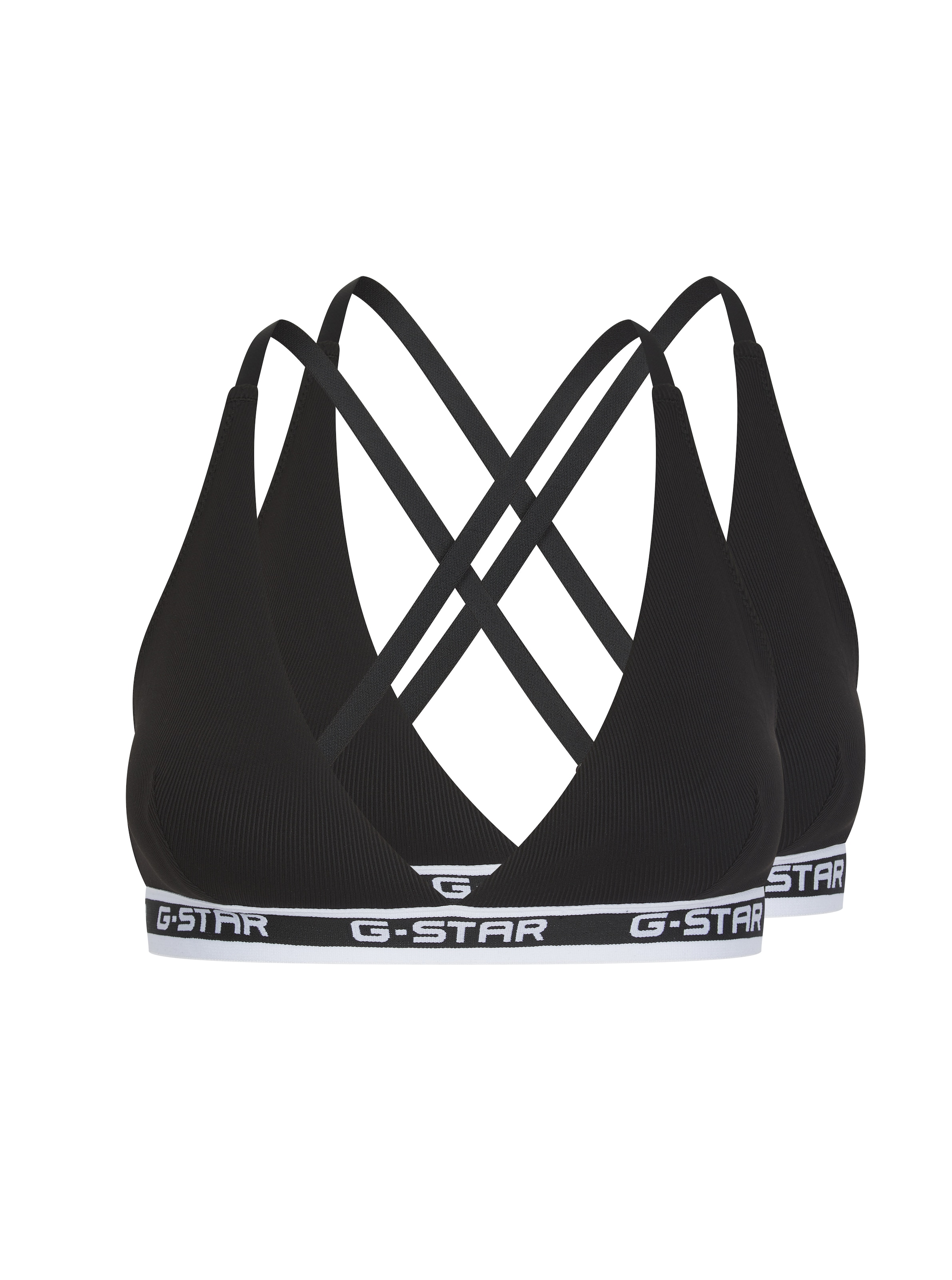 Image of G-STAR Multiway-BH "AQUAMARINE, 2 PACK MULTI-WAY TRIANGLE" Packung, 2 Stk. mit verstellbaren Trägern