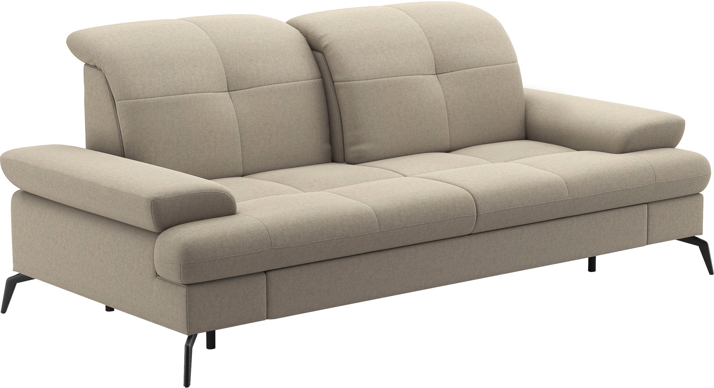 sit&more 3-Sitzer »Amica, inkl. Sitztiefenverstellung und Armteilverstellung« wahlweise mit Kopfteilverstellung und Bettfunktion