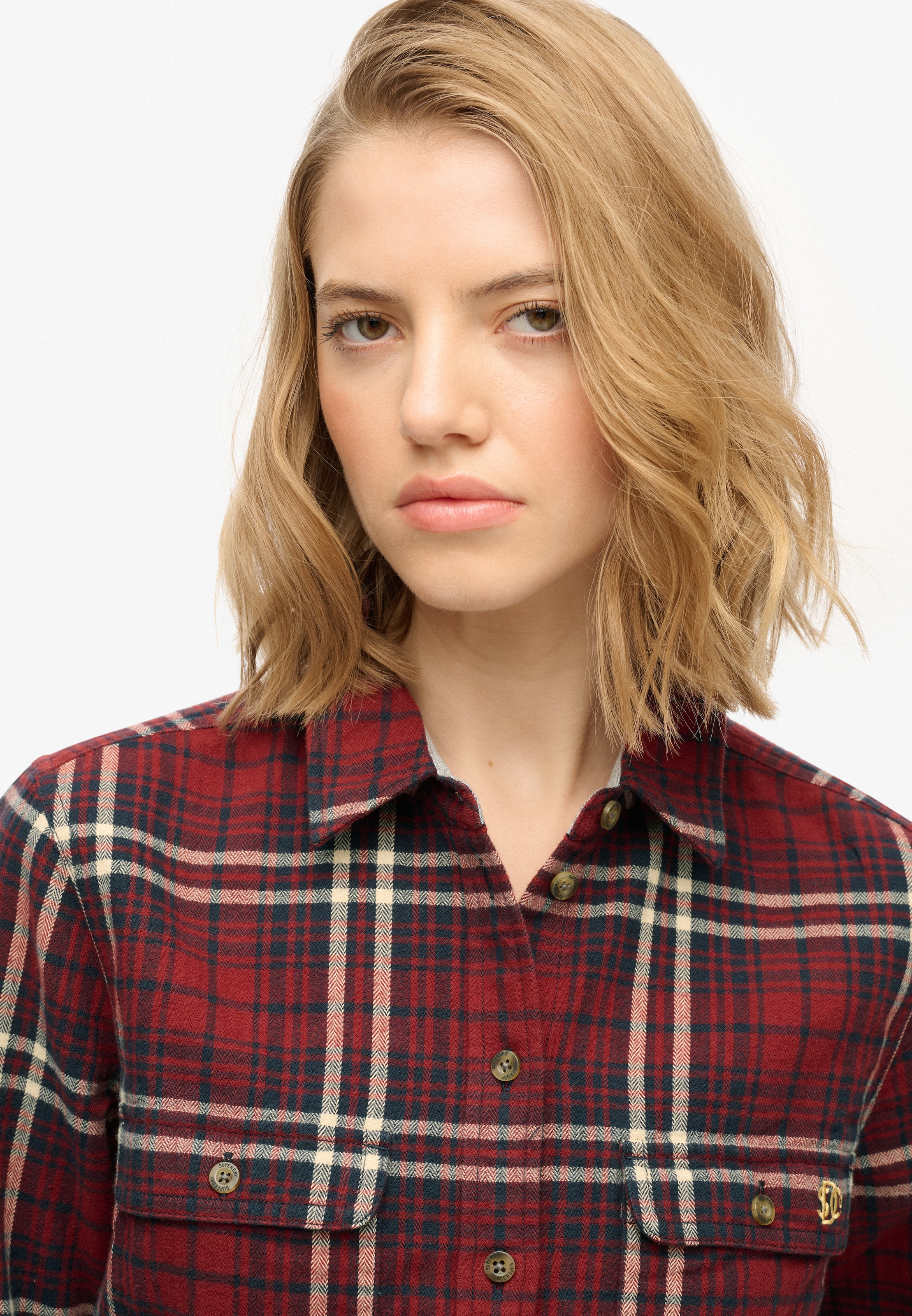 Superdry Blouse à carreaux »LUMBERJACK CHECK FLANNEL SHIRT«