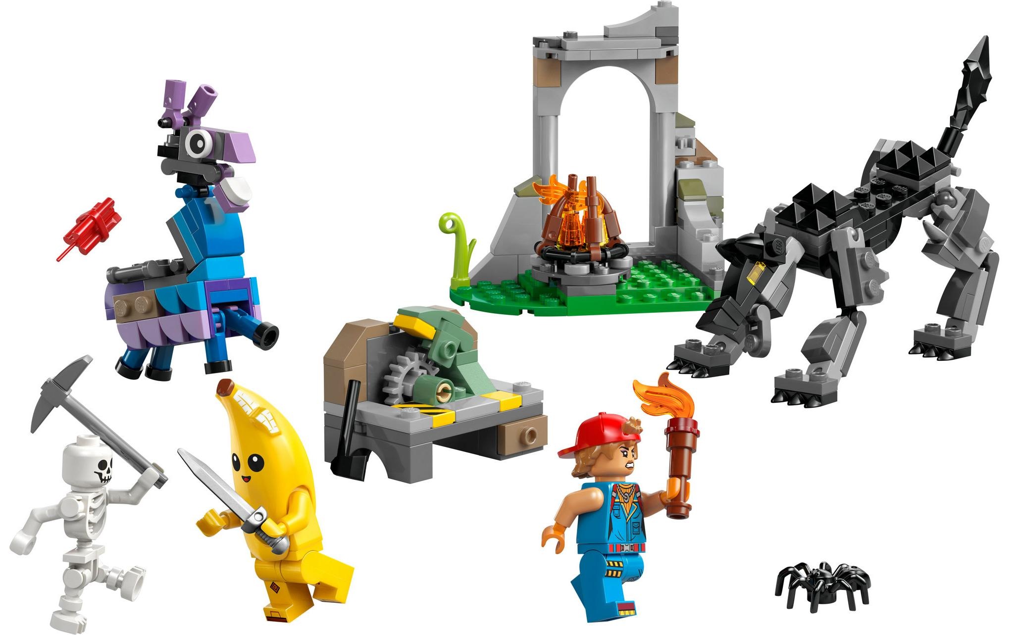 LEGO® Briques de jeu »Fortnite Lager Schali und Zündkerzenkünstlerin 77075«