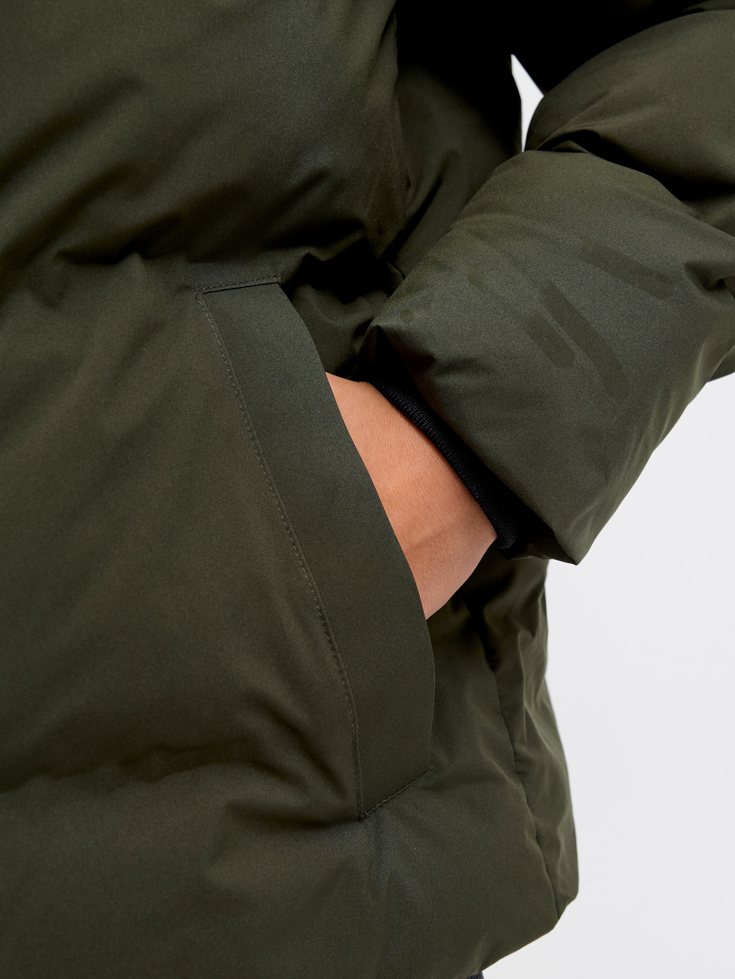 Jack & Jones Junior Veste matelassée »JJKAITO PUFFER JACKET LN JNR« mitKapuze