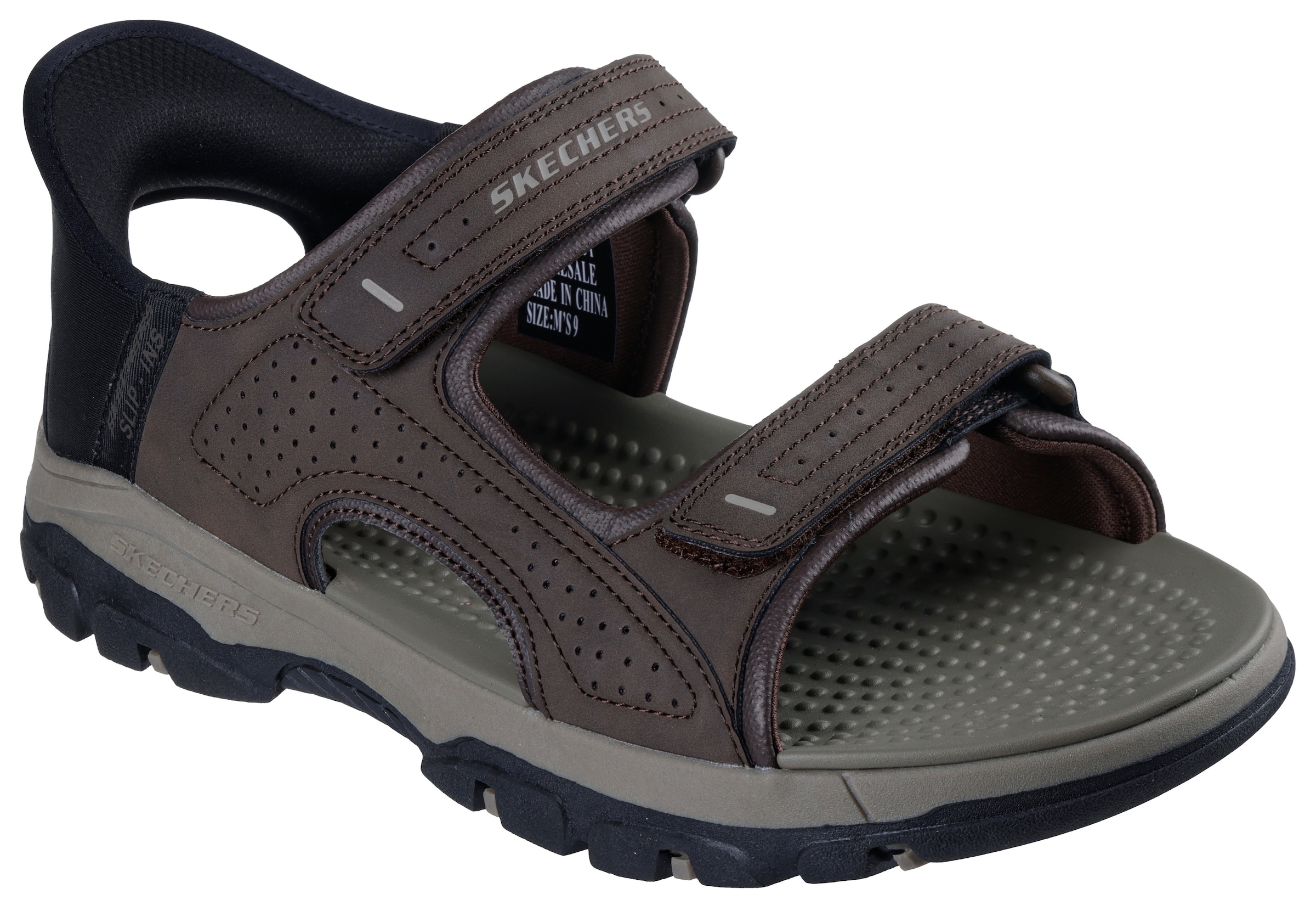 Image of Skechers Outdoorsandale "TRESMEN-REECE", Trekking Sandale, Outdoorschuh mit Heel Pillow Funktion