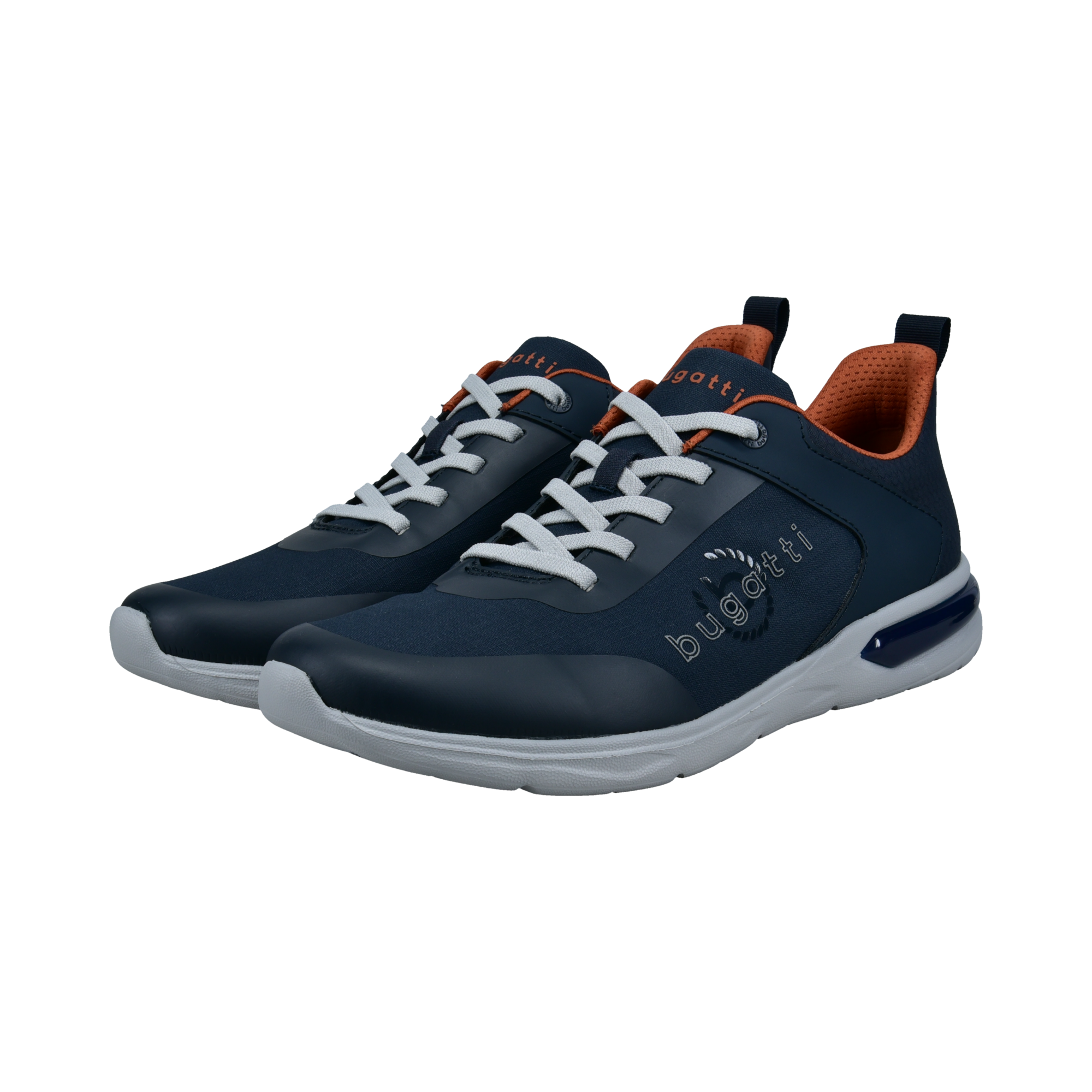 bugatti Sneaker  Schnürschuh, Halbschuh, Freizeitsneaker mit Logoschriftzug