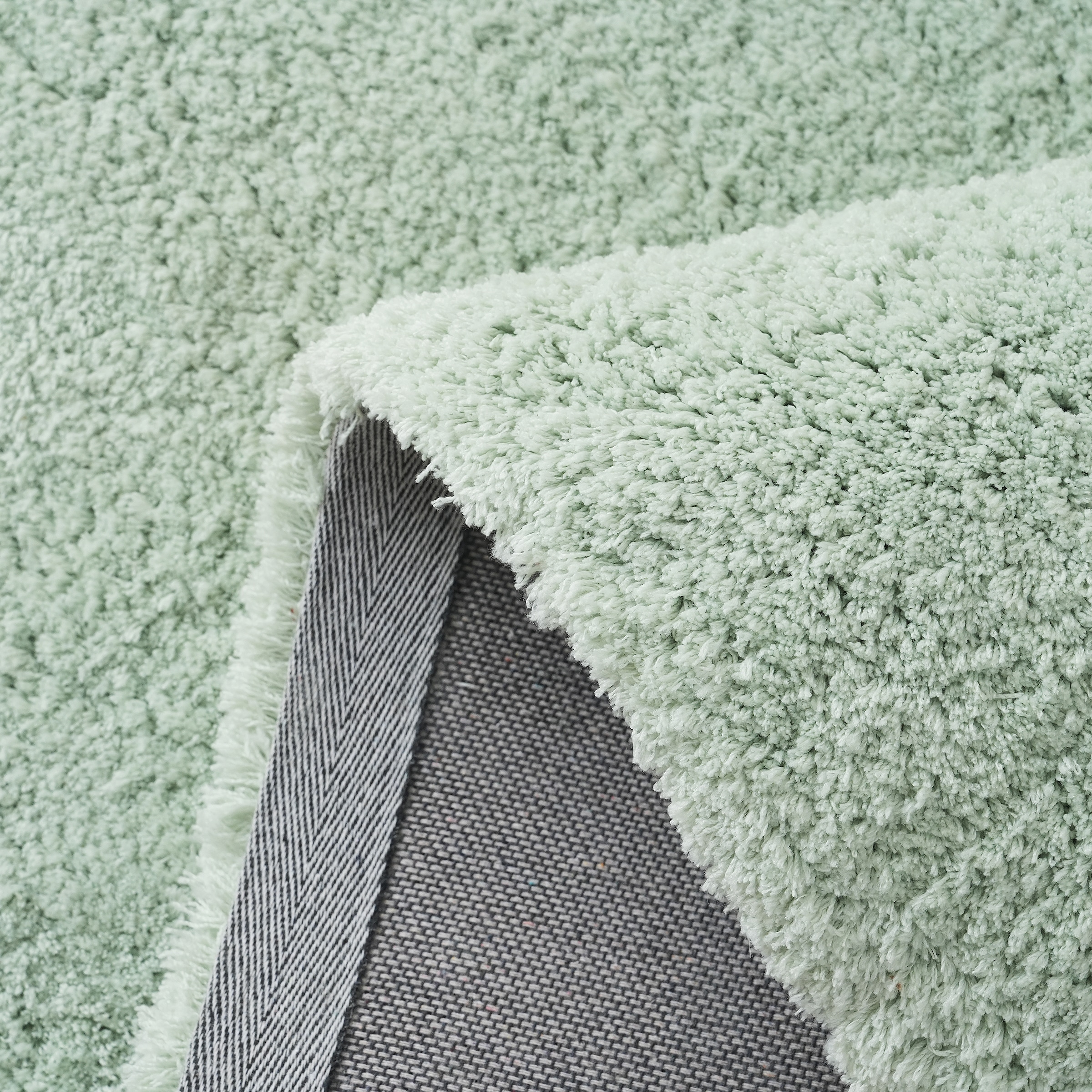 my home Hochflor-Läufer »Microfaser Teppich Magong, besonders weich, sehr feiner Flor«, rechteckig, 25 mm Höhe, uni Teppiche, Wohnzimmer, Schlafzimmer, Kinderzimmer, Flur, Brücke