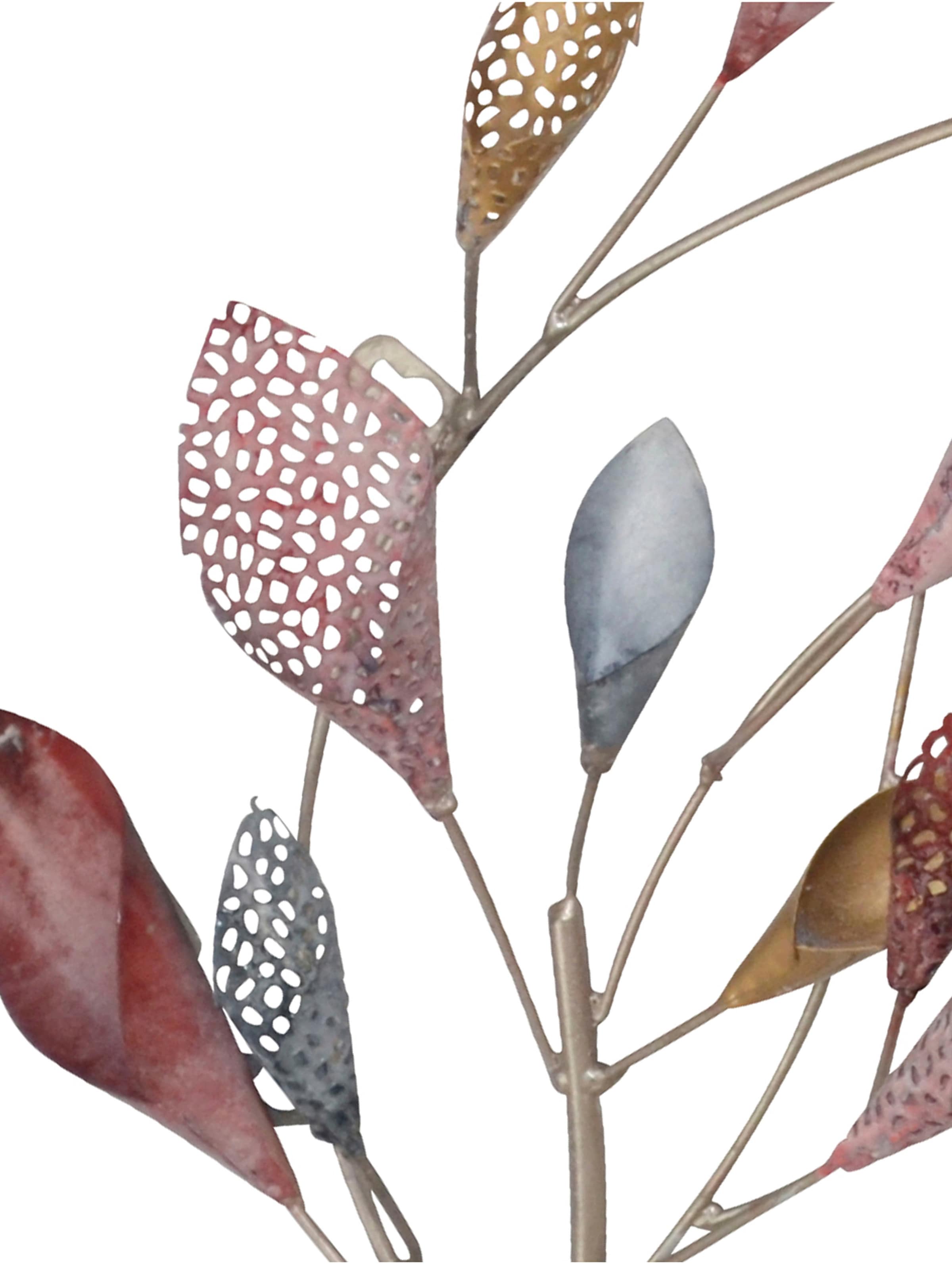 HOFMANN LIVING AND MORE Objet de décoration murale »Wanddekoration« Branche peinte en couleur