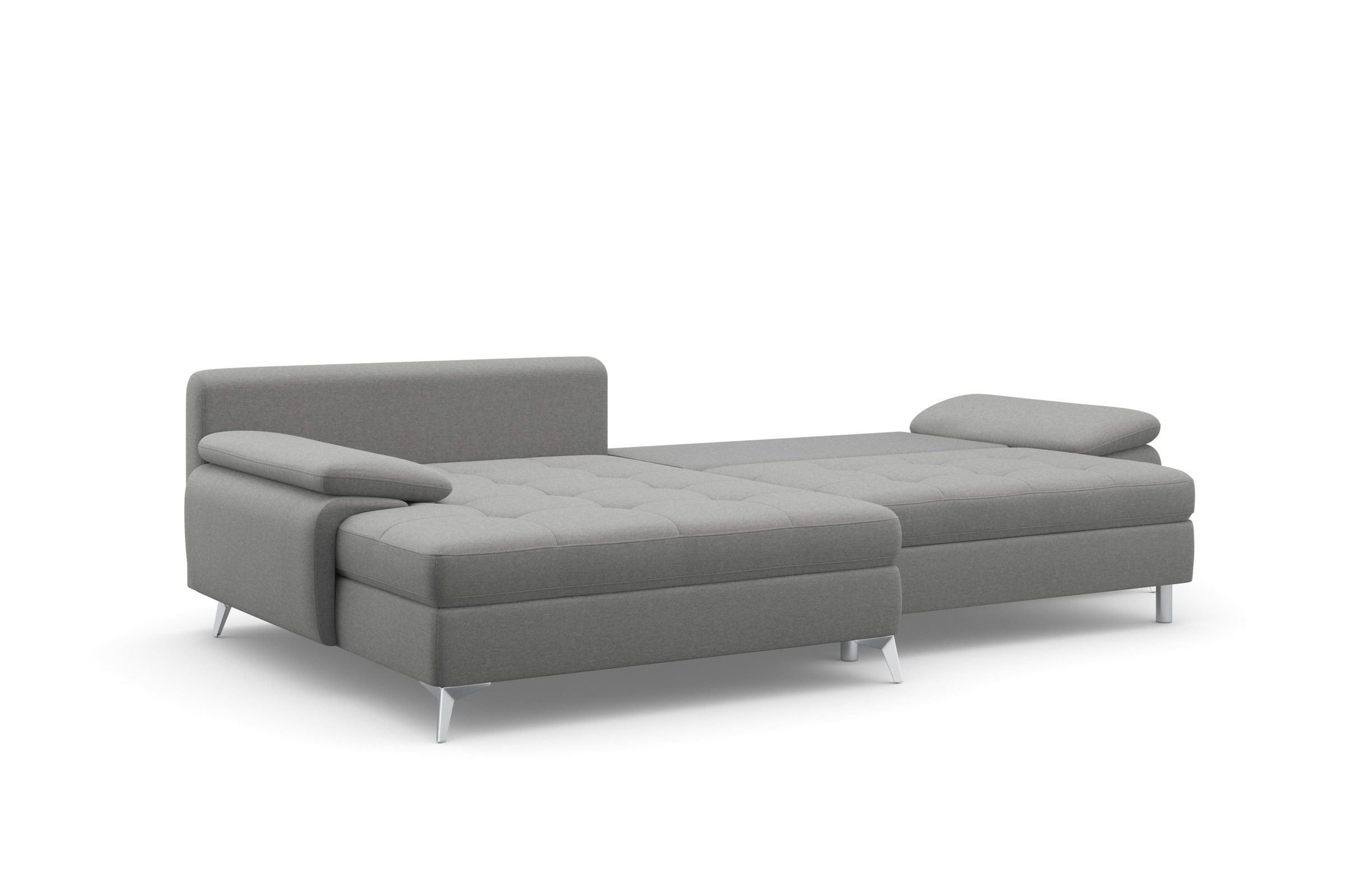 sit&more Ecksofa »Latigo L-Form«, mit Mega-Recamiere, wahlweise mit Bettfunktion und Bettkasten