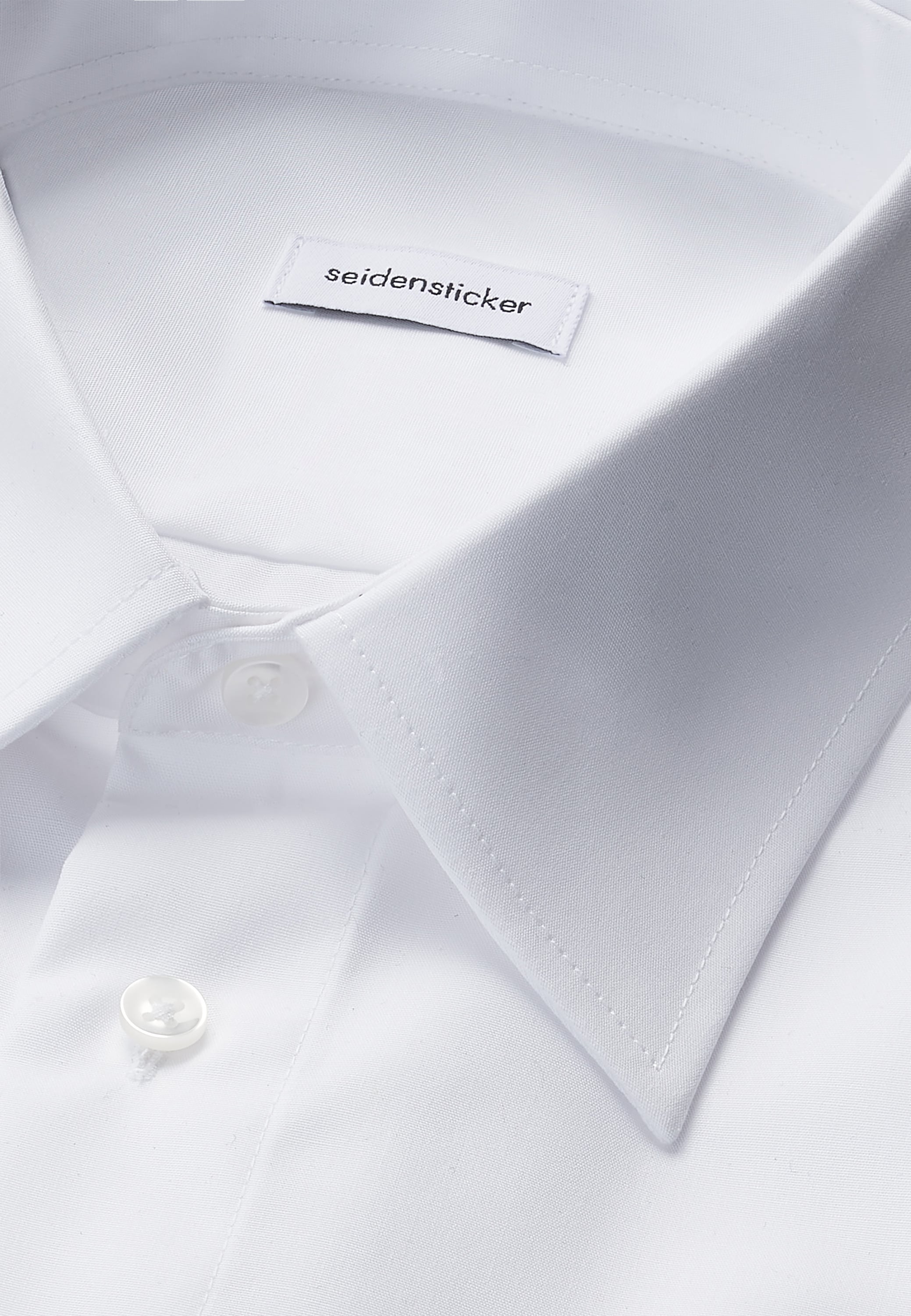 seidensticker Chemise de pilote »Pilotenhemd« Regular 1/1 Kentkragen Uni
