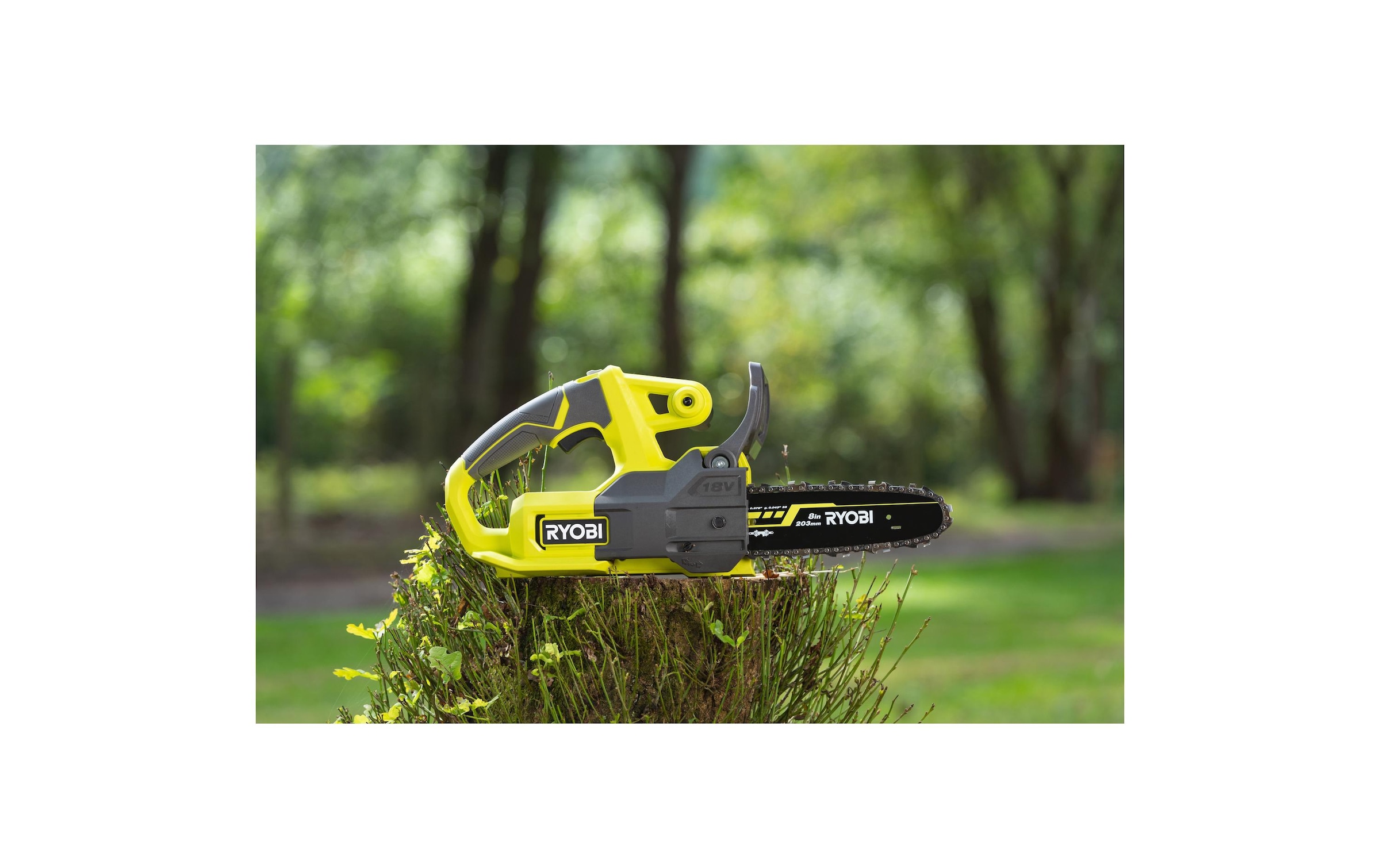 Akku-Kettensäge »RYOBI RY18CS20A-0«