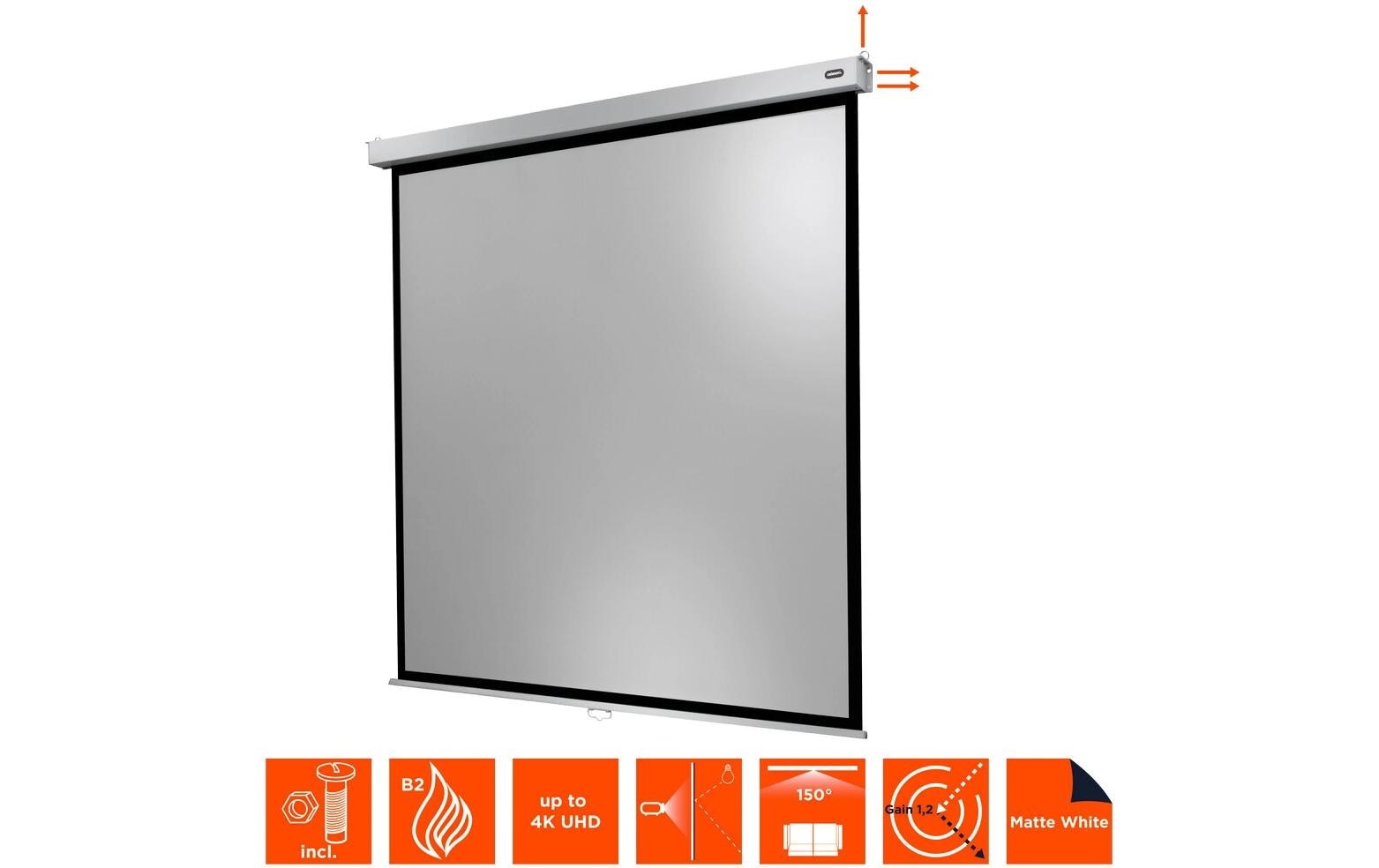 Celexon Rolloleinwand »Professional Plus 240x240 cm«