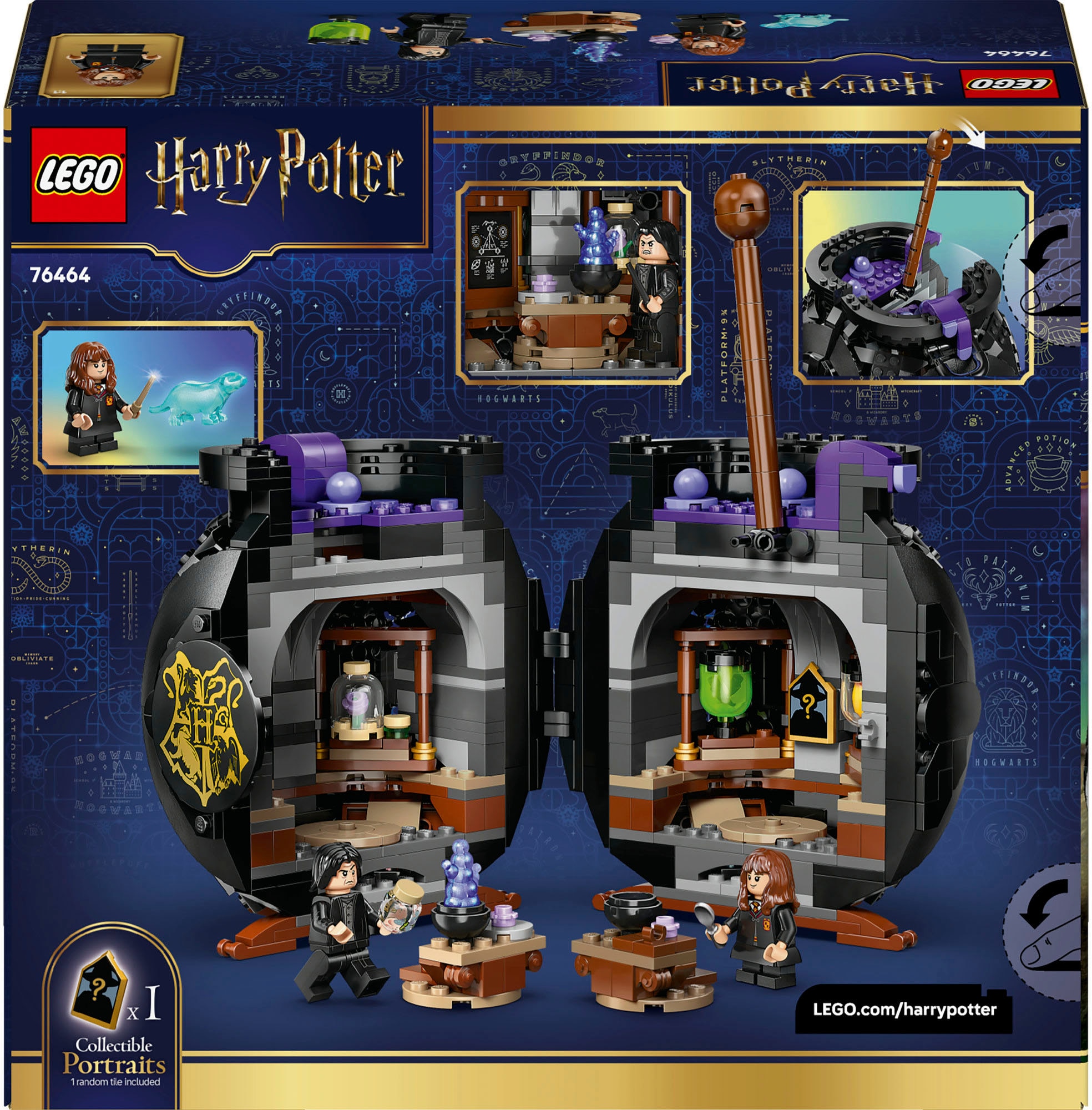 LEGO® Konstruktionsspielsteine »Kessel: Geheimes Klassenzimmer für Zaubertränke (76464)« LEGO Harry Potter; Made in Europe