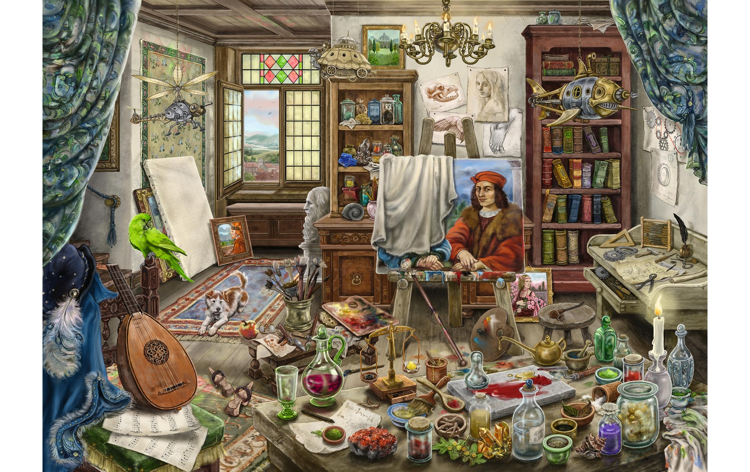 Ravensburger Spiel »Das Künstlerate«, (759 tlg.)