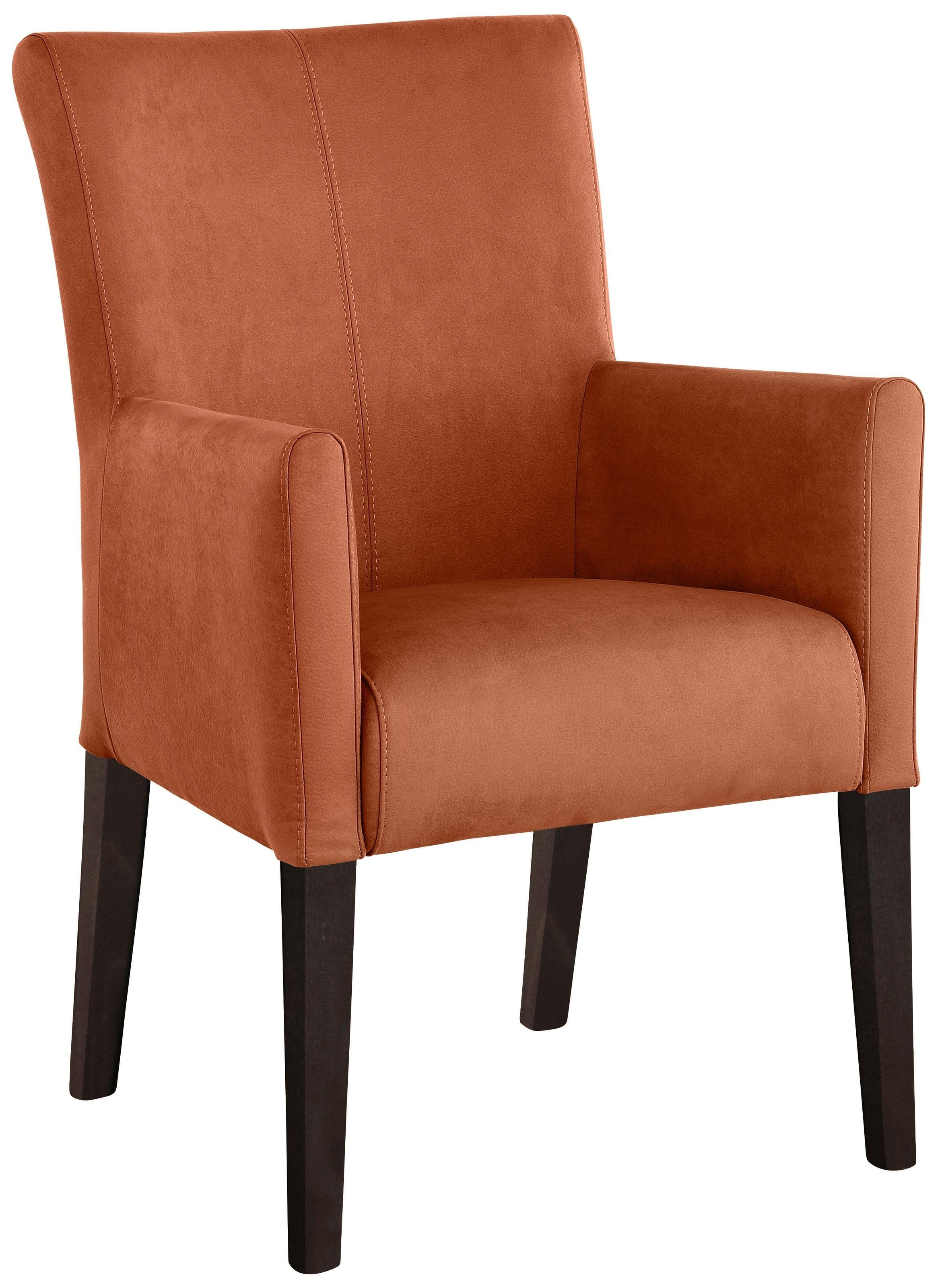 Image of Home affaire Armlehnstuhl »King«, 1 St., Feinstruktur, Esszimmerstuhl mit Knopfheftung bei Ackermann Versand Schweiz