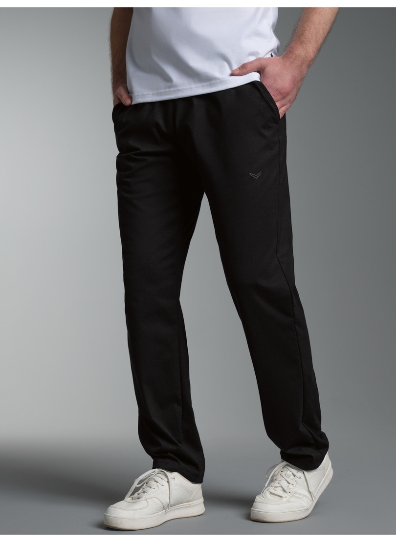 Trigema Jerseyhose »TRIGEMA Hose DELUXE Baumwolle«