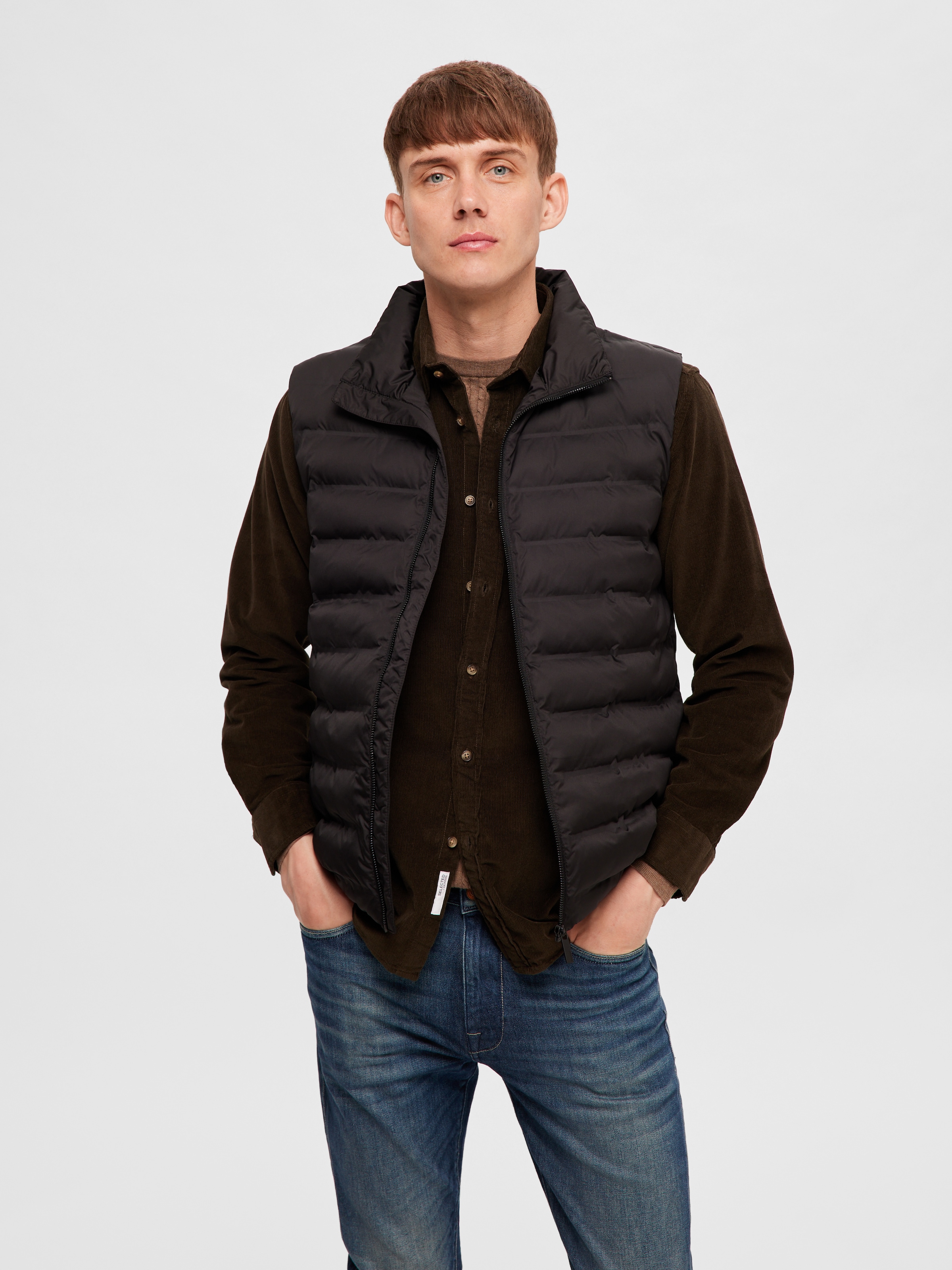 SELECTED HOMME Steppweste »SLHBARRY QUILTED GILET NOOS«