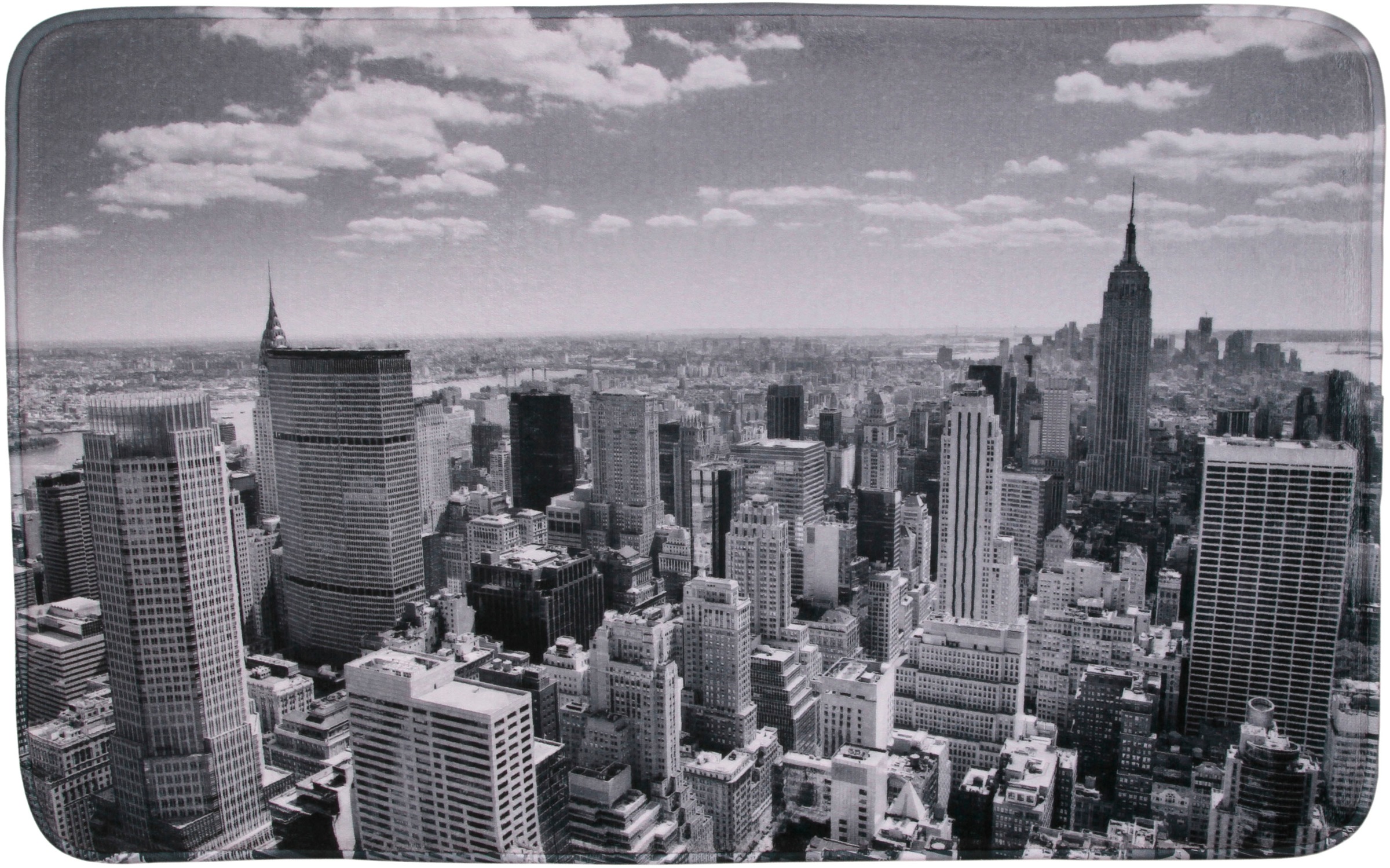 Image of Sanilo Badematte »Skyline New York«, Höhe 15 mm, schnell trocknend, Memory Schaum bei Ackermann Versand Schweiz