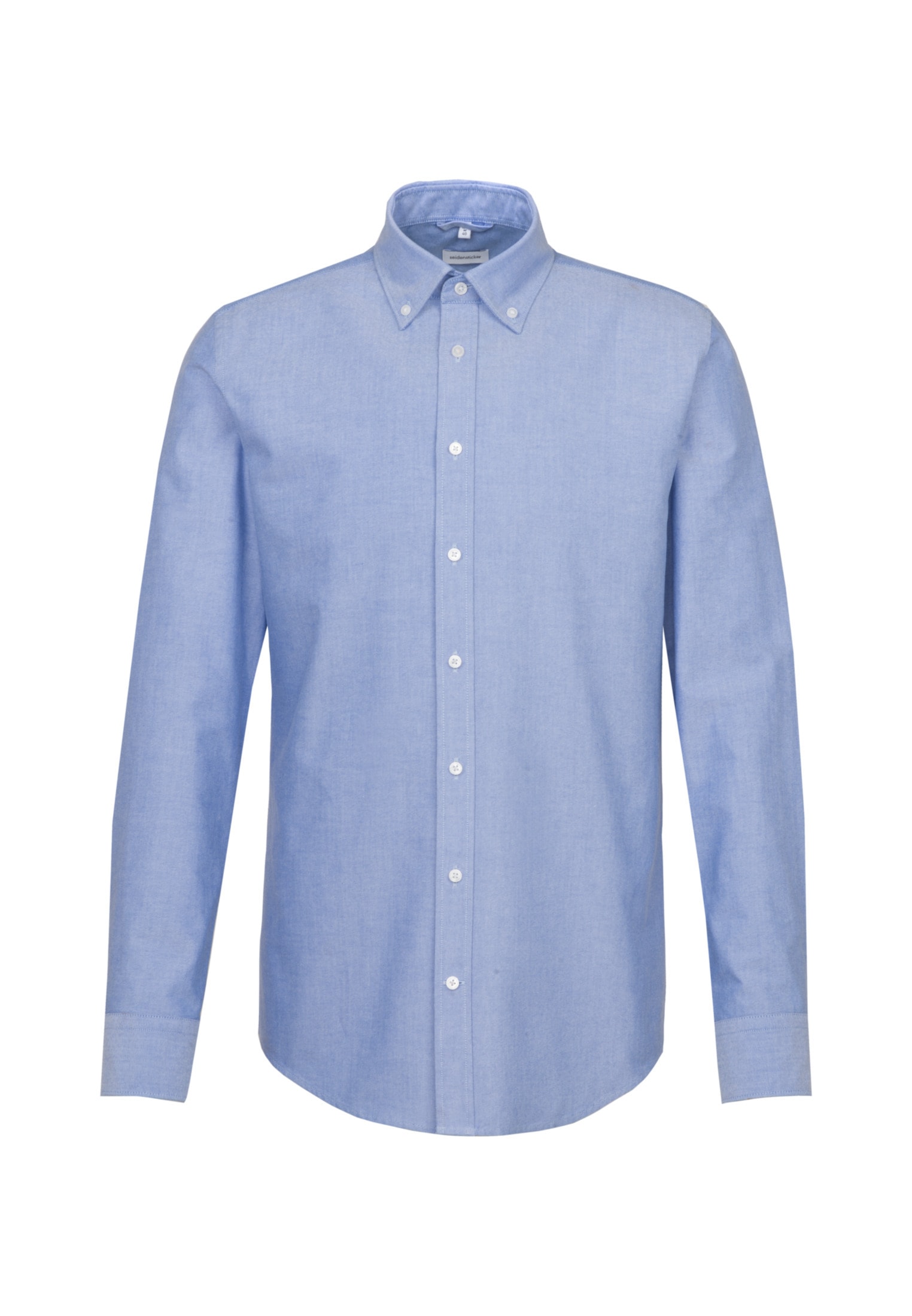 seidensticker Businesshemd »Regular«, Regular Button-Down-Kragen Uni auf Langarm versandkostenfrei