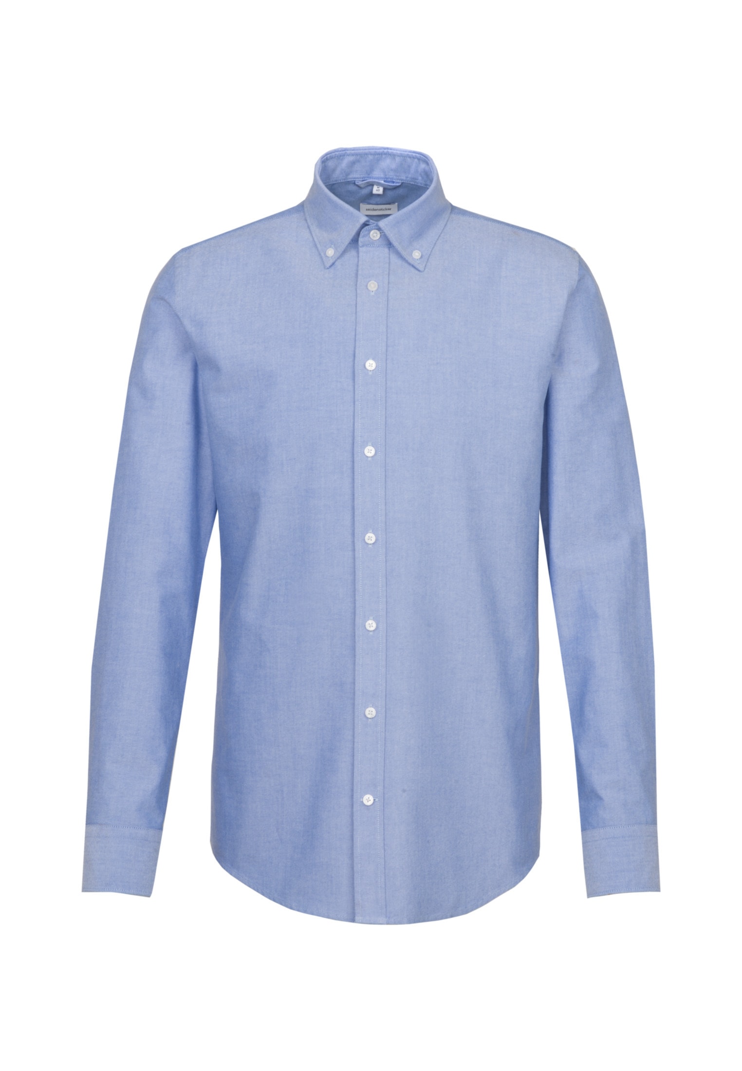 seidensticker Businesshemd »Regular« Regular Langarm Button-Down-Kragen Uni
