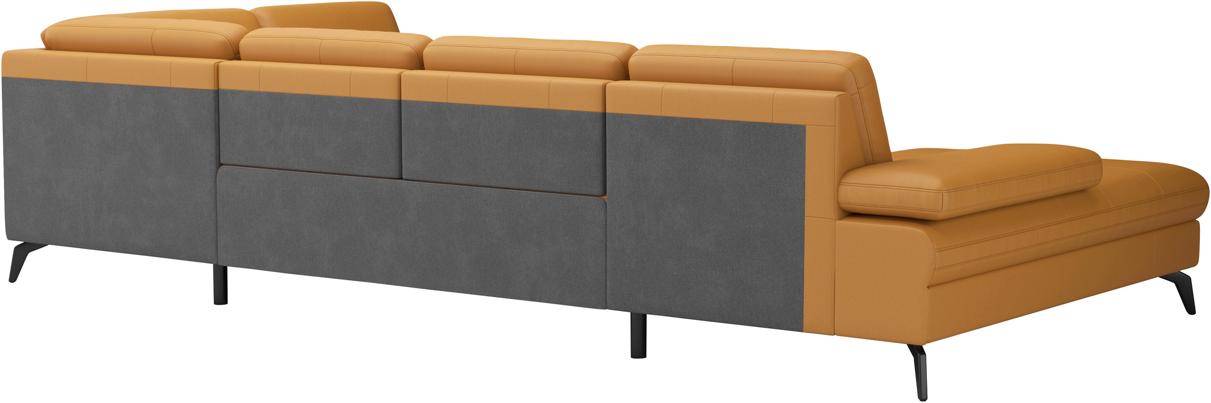 sit&more Wohnlandschaft »Morris U-Form, inkl. Sitztiefenverstellung«, wahlweise mit Armteilverstellung, Bettfunktion & Bettkasten
