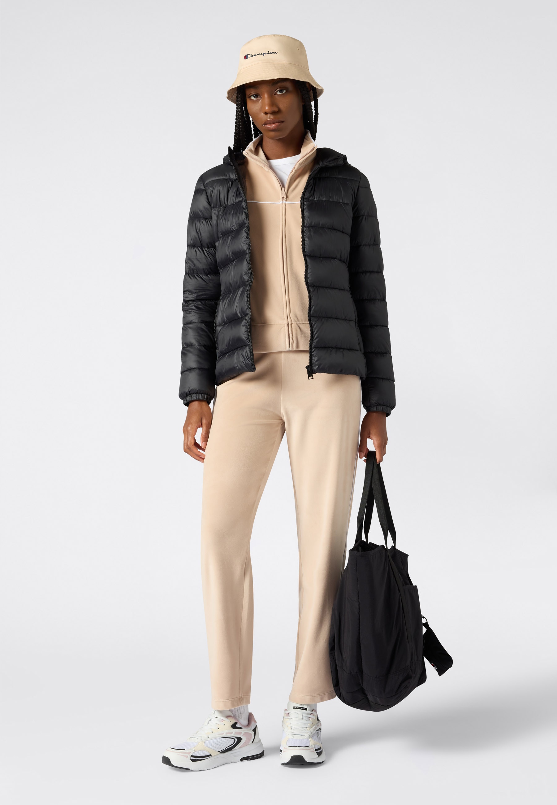 Champion Veste matelassée »Light Outdoor Polyfilled Hooded Jacket« 1 cuis tlg.