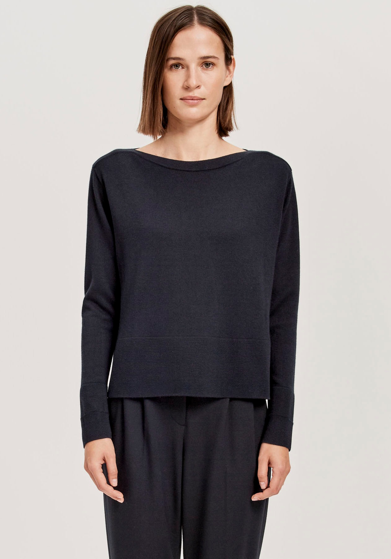 Image of OPUS Strickpullover »Peoni«, aus weich fliessender Qualität bei Ackermann Versand Schweiz