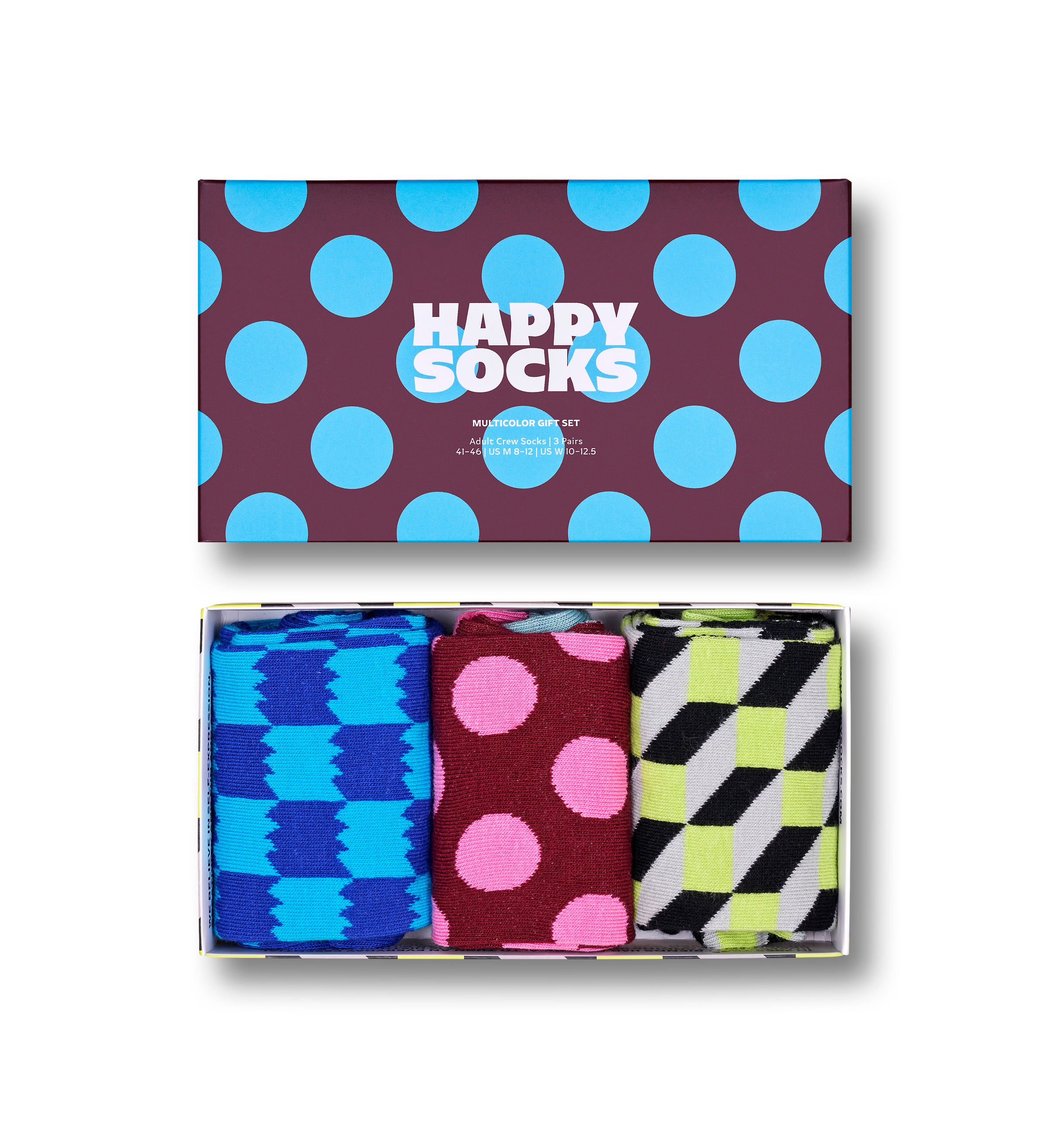 Happy Socks Langsocken 3er Pack, 