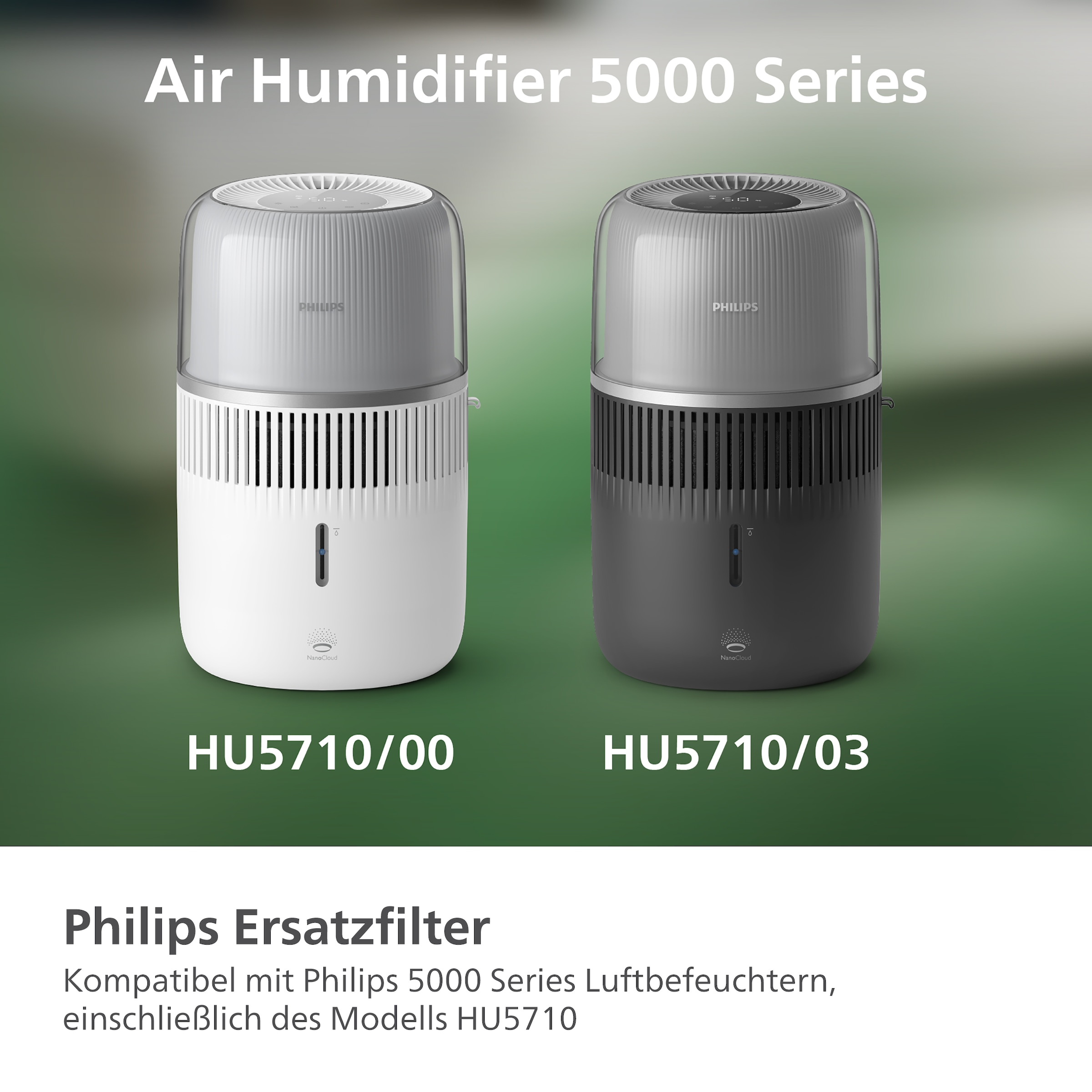 Philips Ersatzfilter »FY5030/10 kompatibel mit 5000 Series Luftbefeuchtern«, Bis zu 6 Monate verwendbar