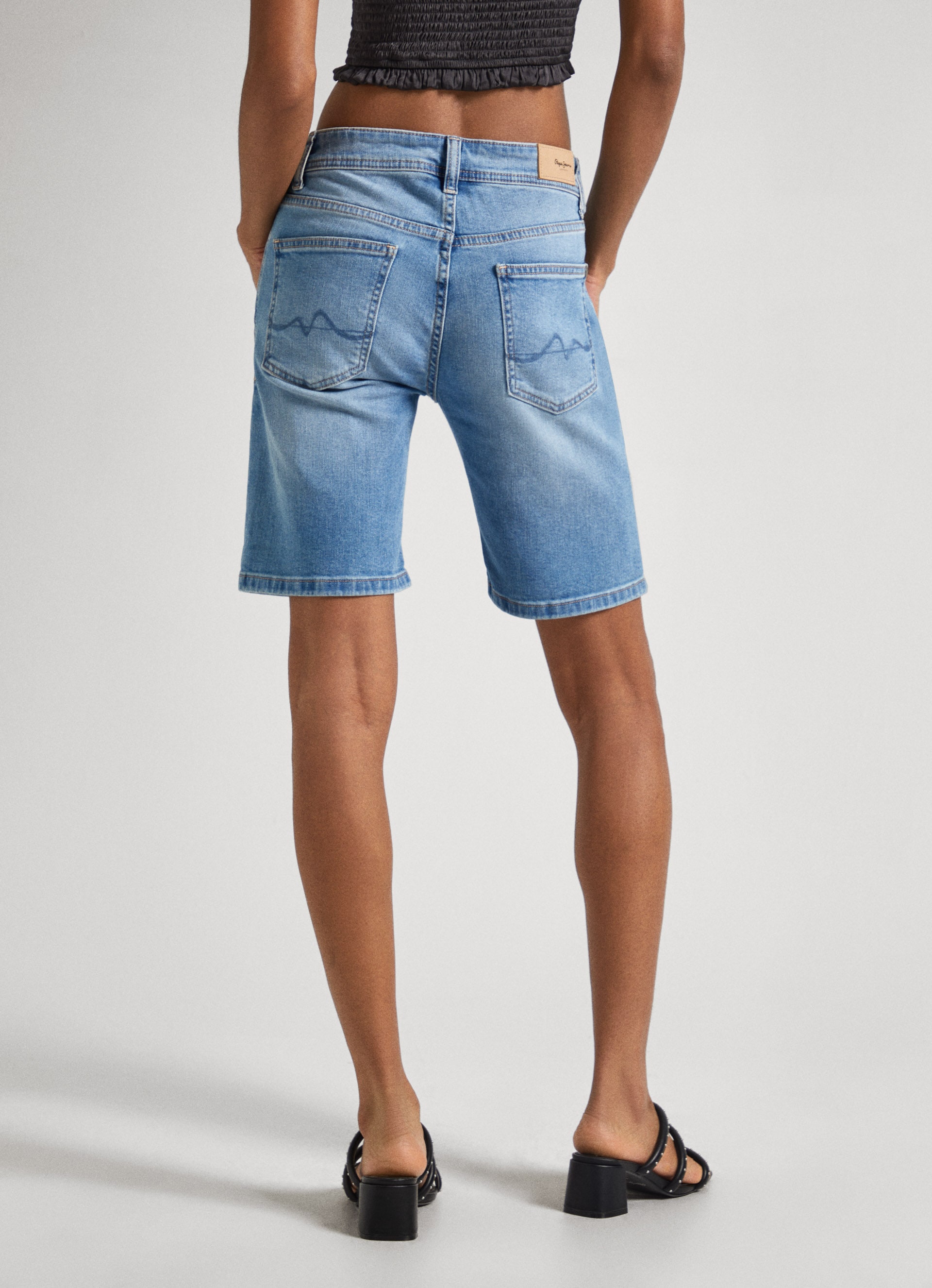 Pepe Jeans Slim-fit-Jeans »Shorts SLIM SHORT MW«