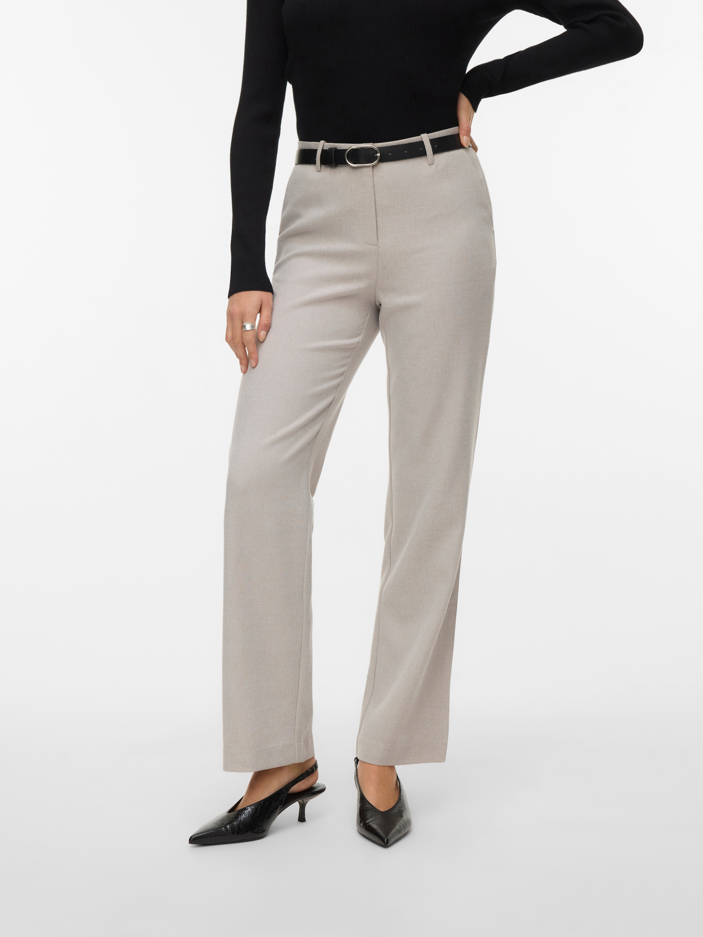 Image of Vero Moda Anzughose "VMZAMIRA BESTIE MW STRAIGHT PANT NOOS"