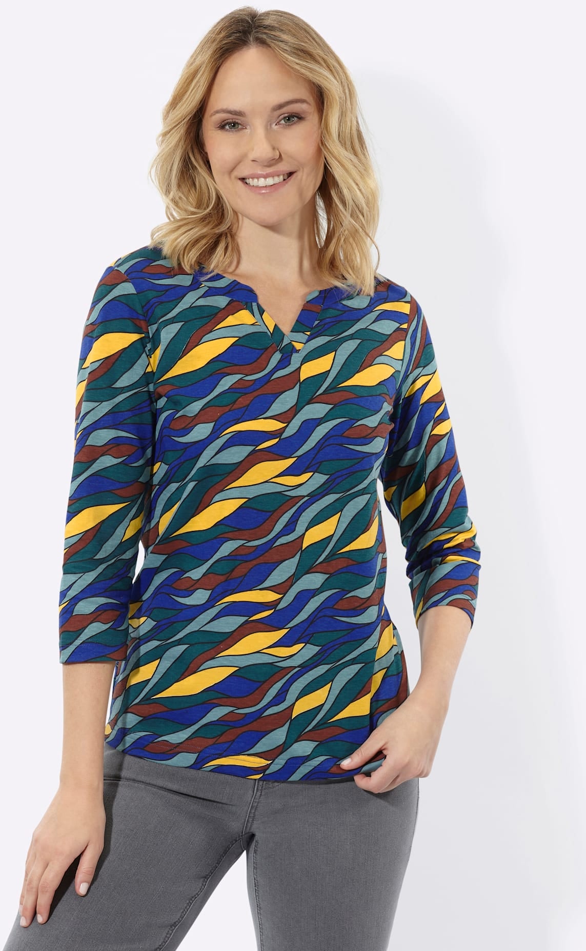 Image of 3/4-Arm-Shirt "3/4-Arm-Shirt" 1