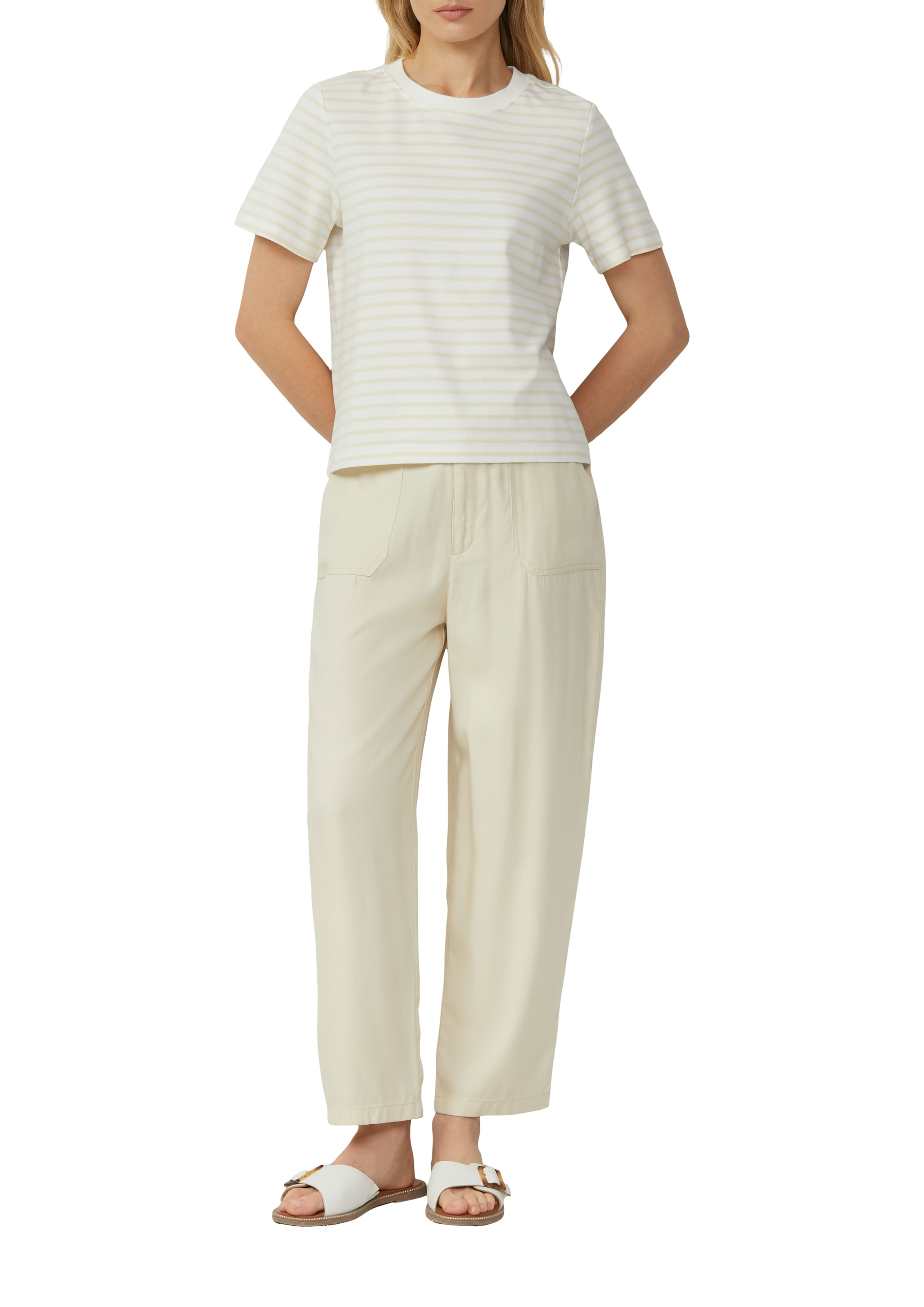s.Oliver T-Shirt, mit Streifen Muster