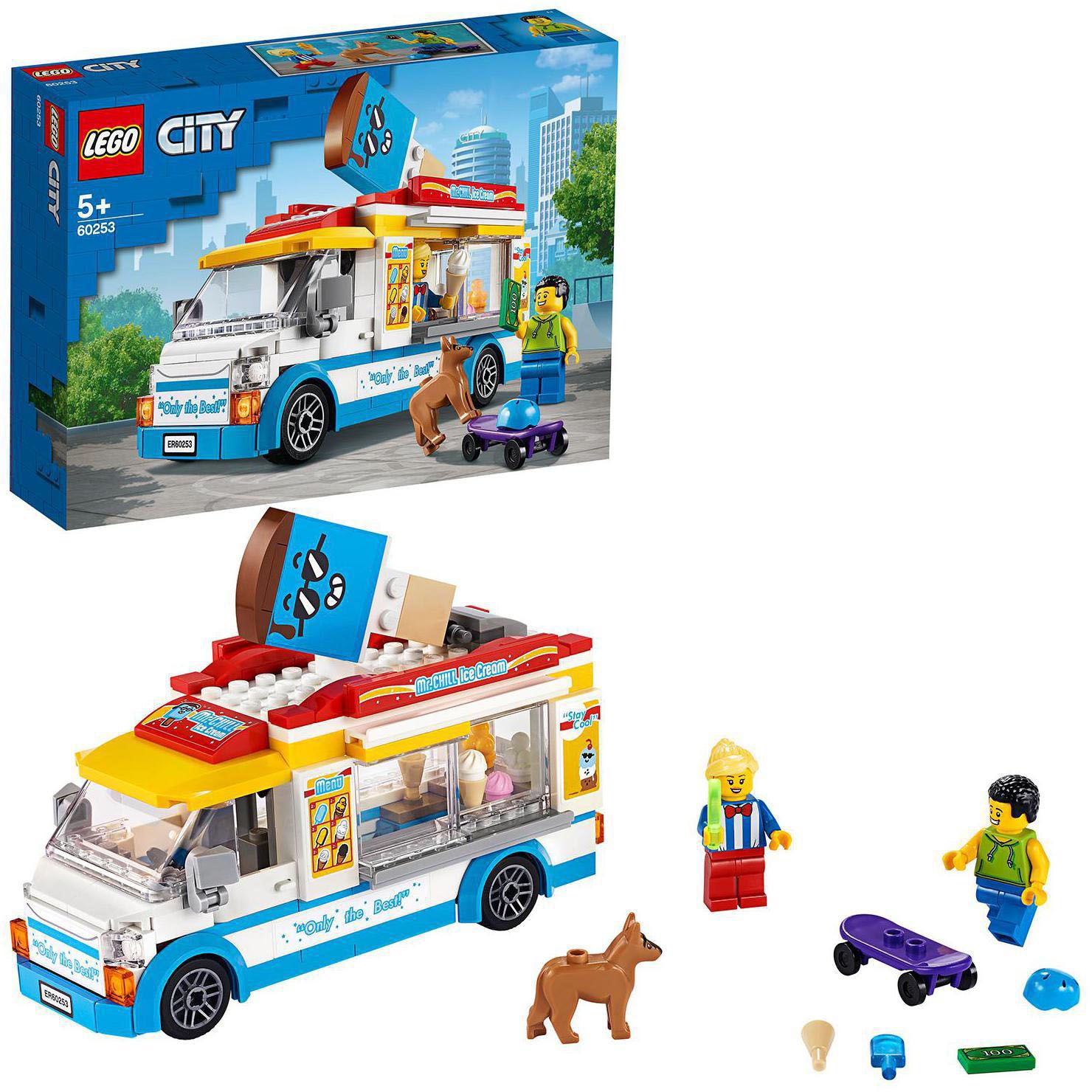 Image of LEGO® Konstruktionsspielsteine »Eiswagen (60253), LEGO® City Great Vehicles«, (200 St.), Made in Europe bei Ackermann Versand Schweiz