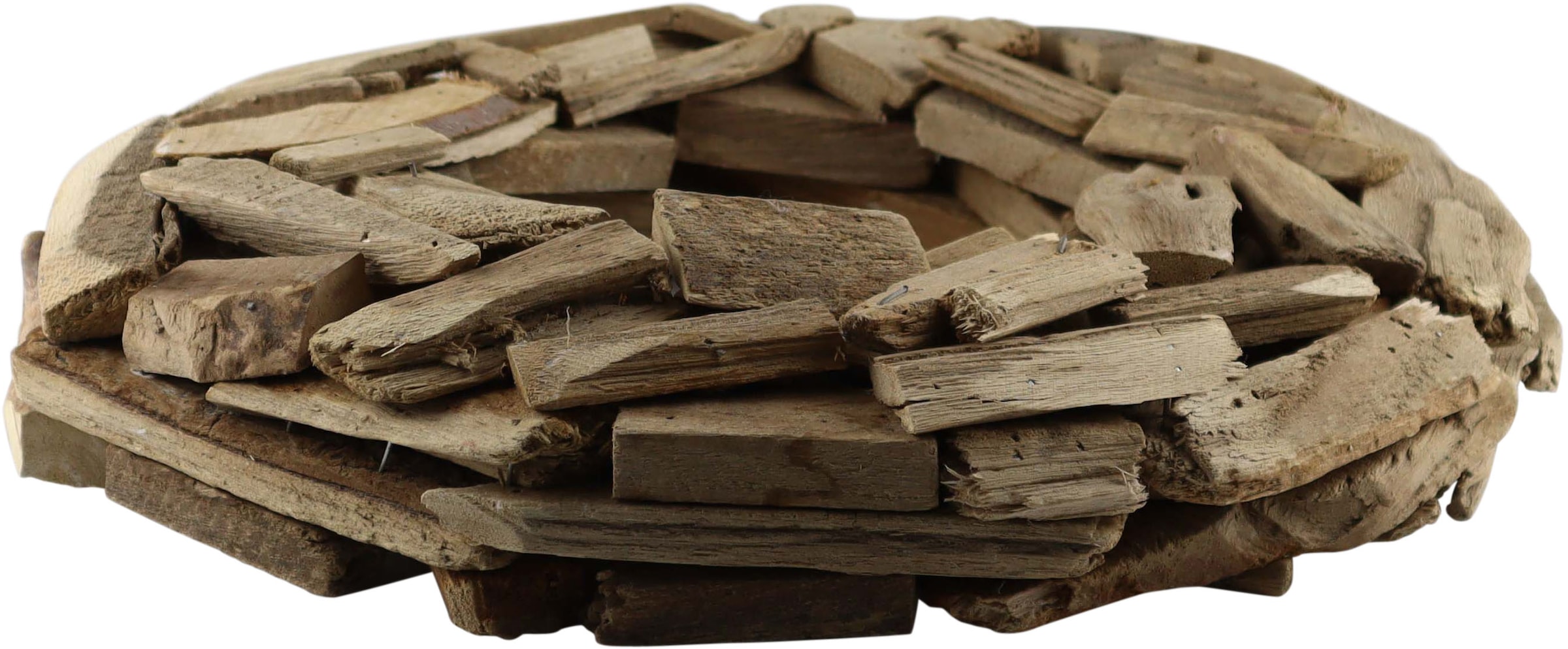 Image of AM Design Dekokranz "Holzkranz mit rustikalem Charme" in natürlicher Optik – ideal für individuelle Dekorationsideen