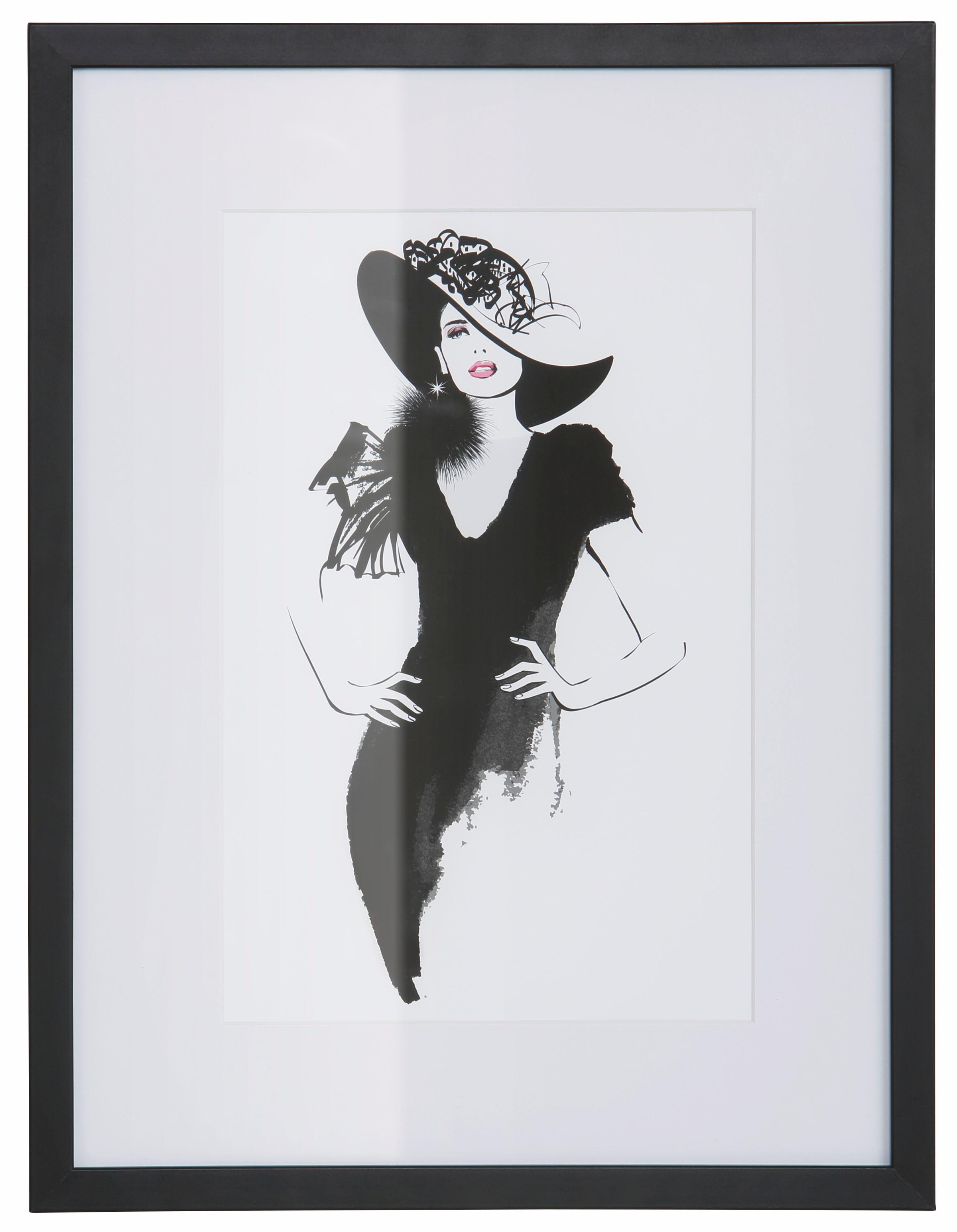 Image of Leonique Bild »Skizze Hollywood 1«, 30/40 cm, gerahmt bei Ackermann Versand Schweiz