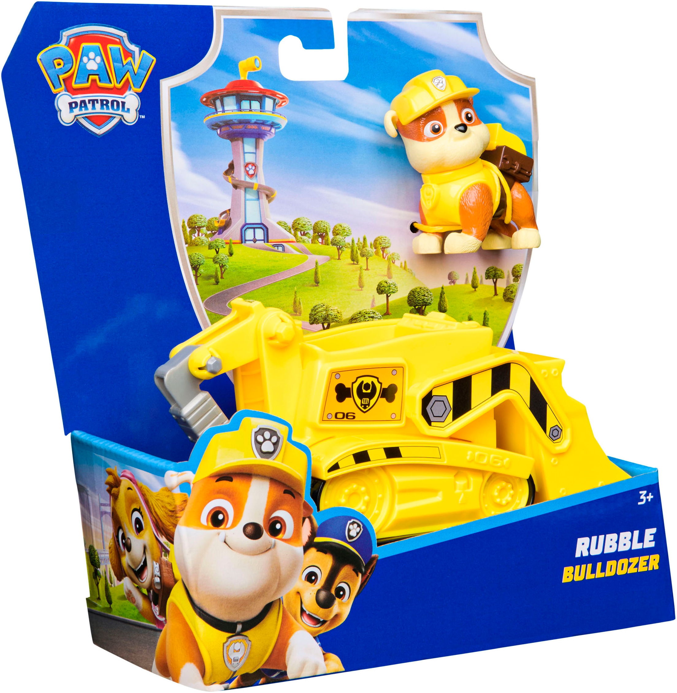 Spin Master Voiture-jouet »PAW Patrol, Sust. Basic Vehicle Rubble« zum Teil aus recycelten Material